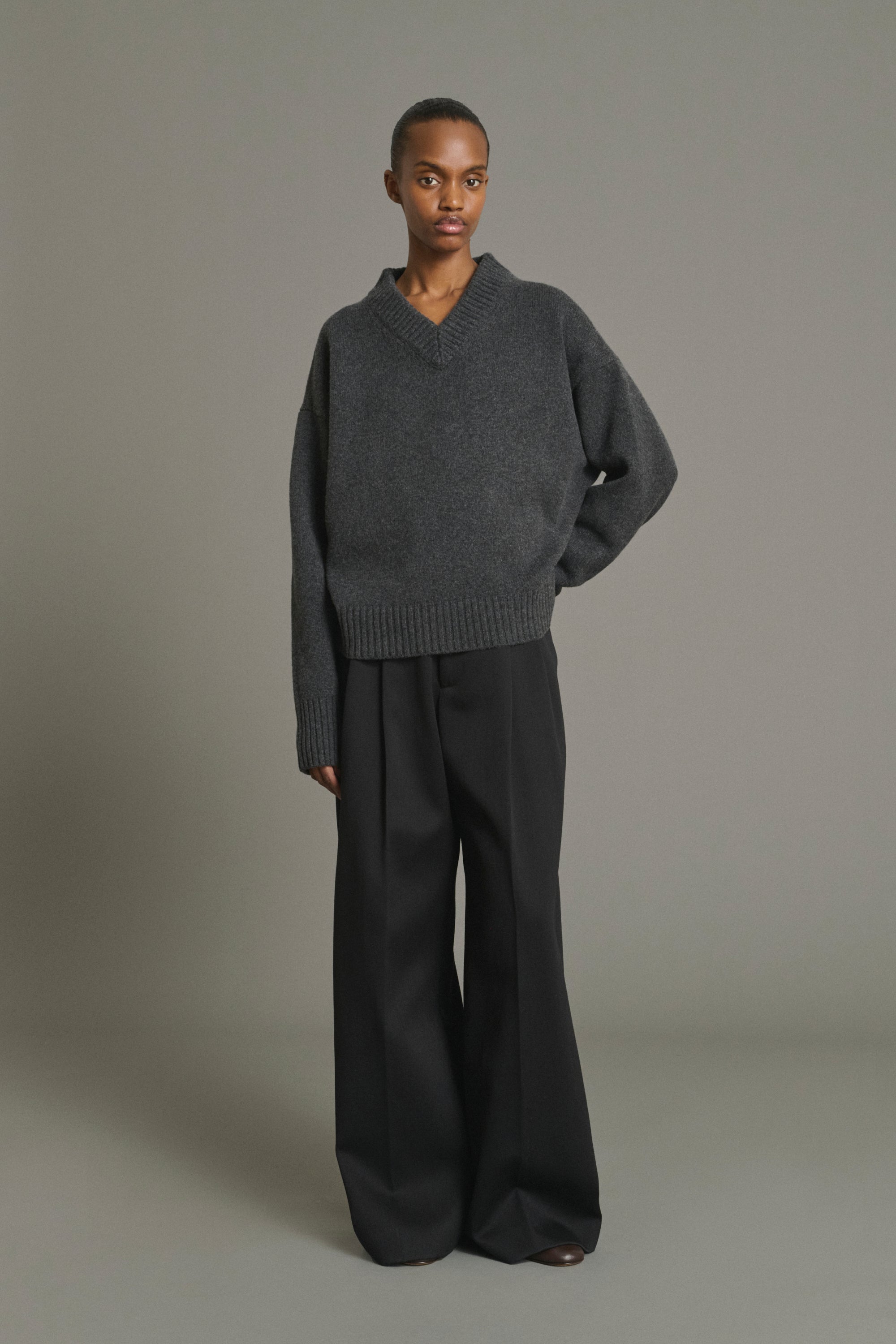Sweater JULIE Charcoal Gray