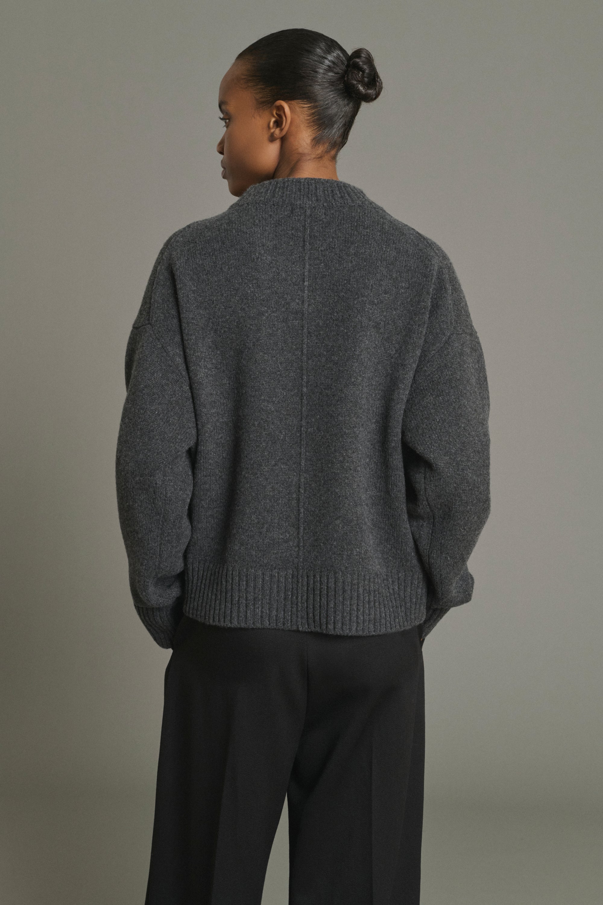 Sweater JULIE Charcoal Gray