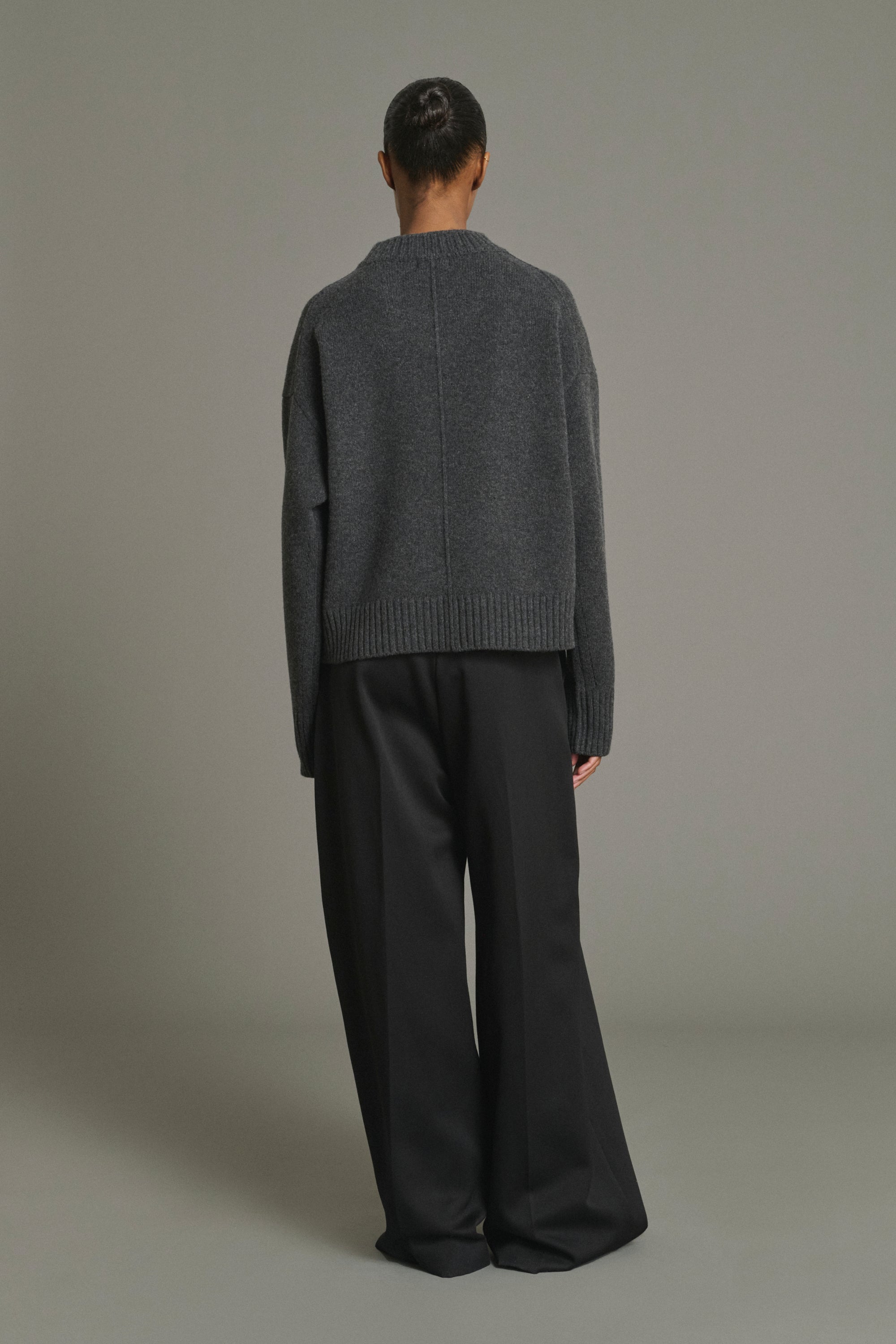 Sweater JULIE Charcoal Gray