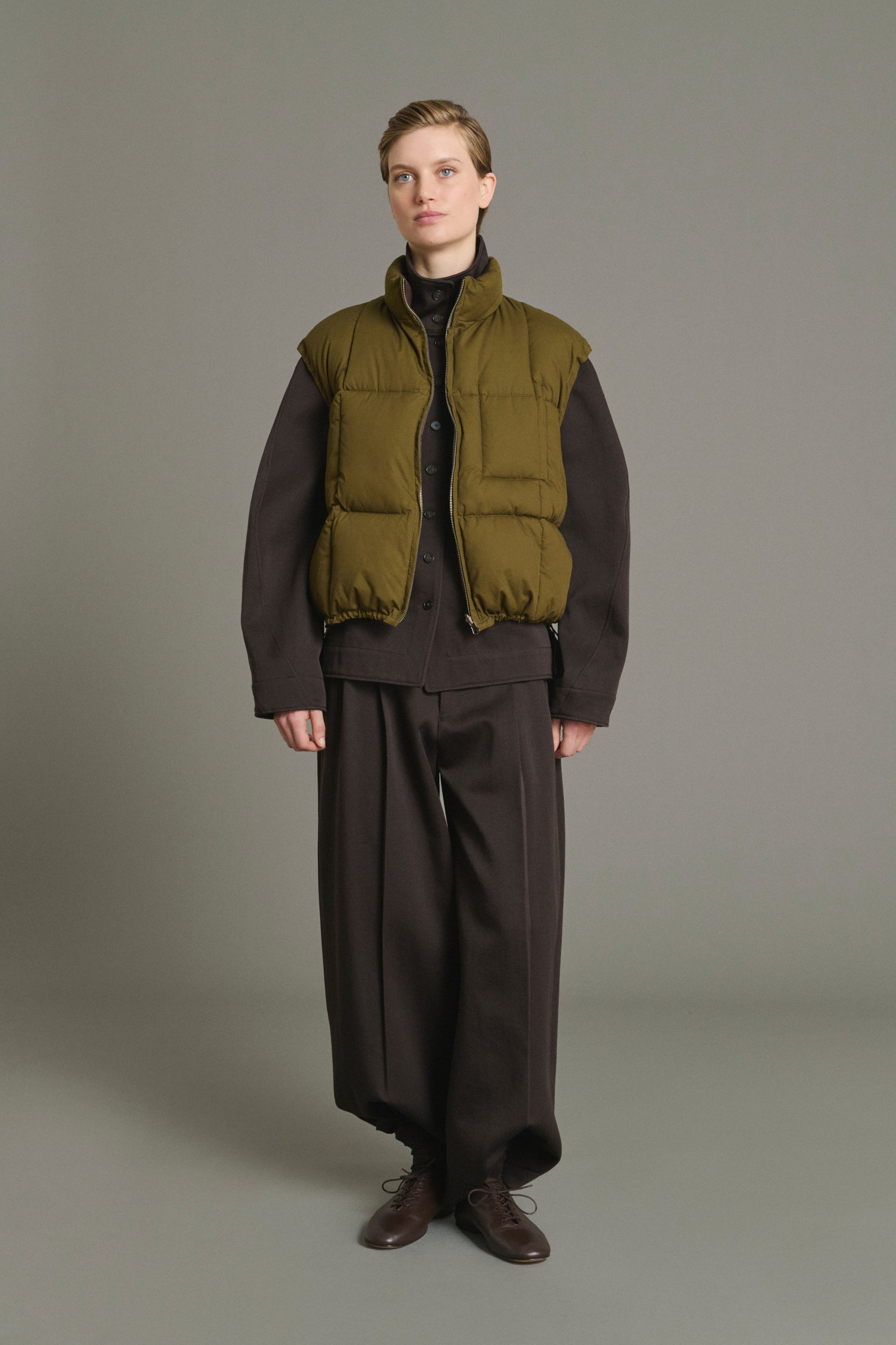 Daunenjacke JENSEN Khaki