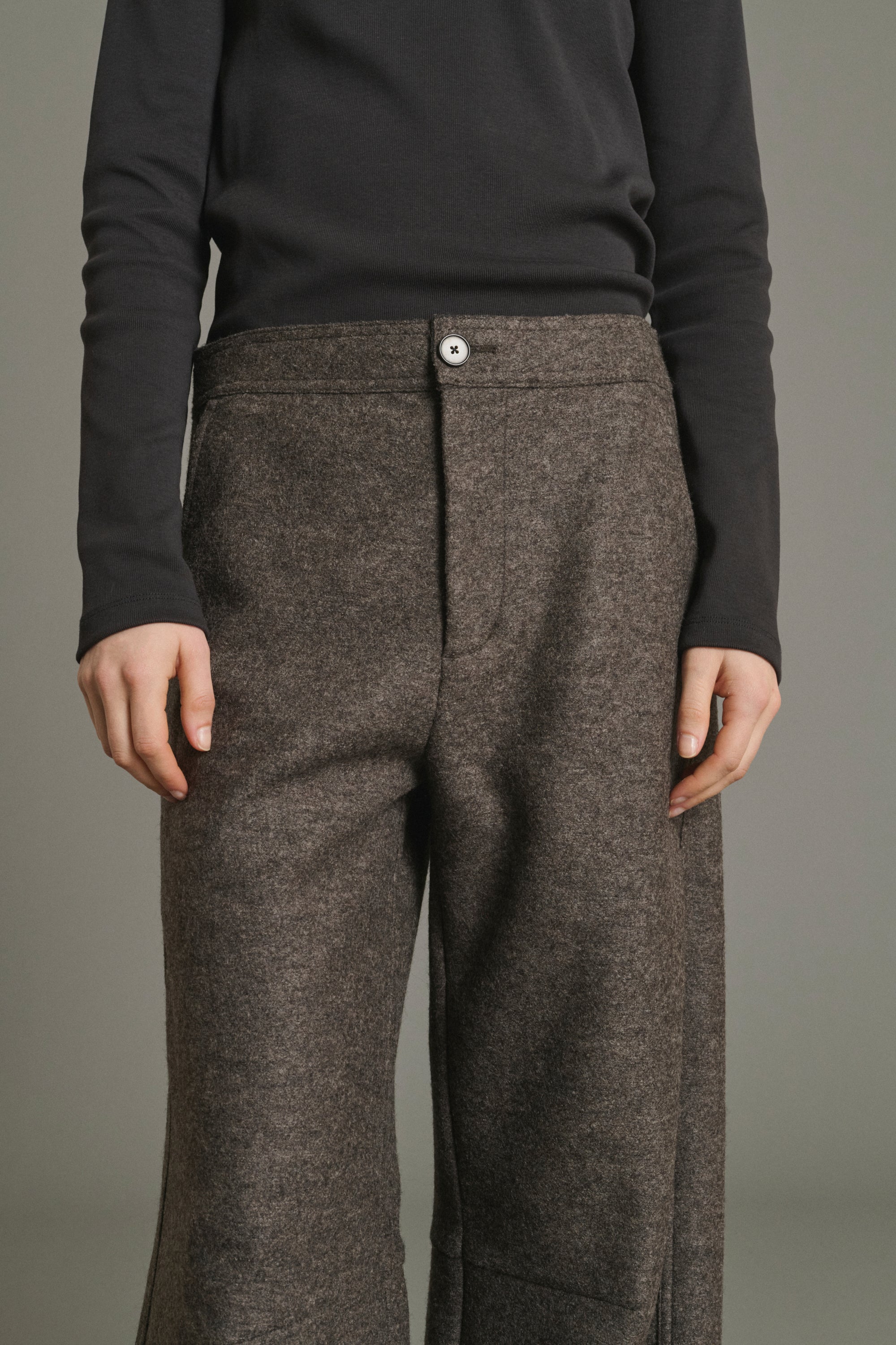 PANTALON GIBSON TAUPE CHINÉ