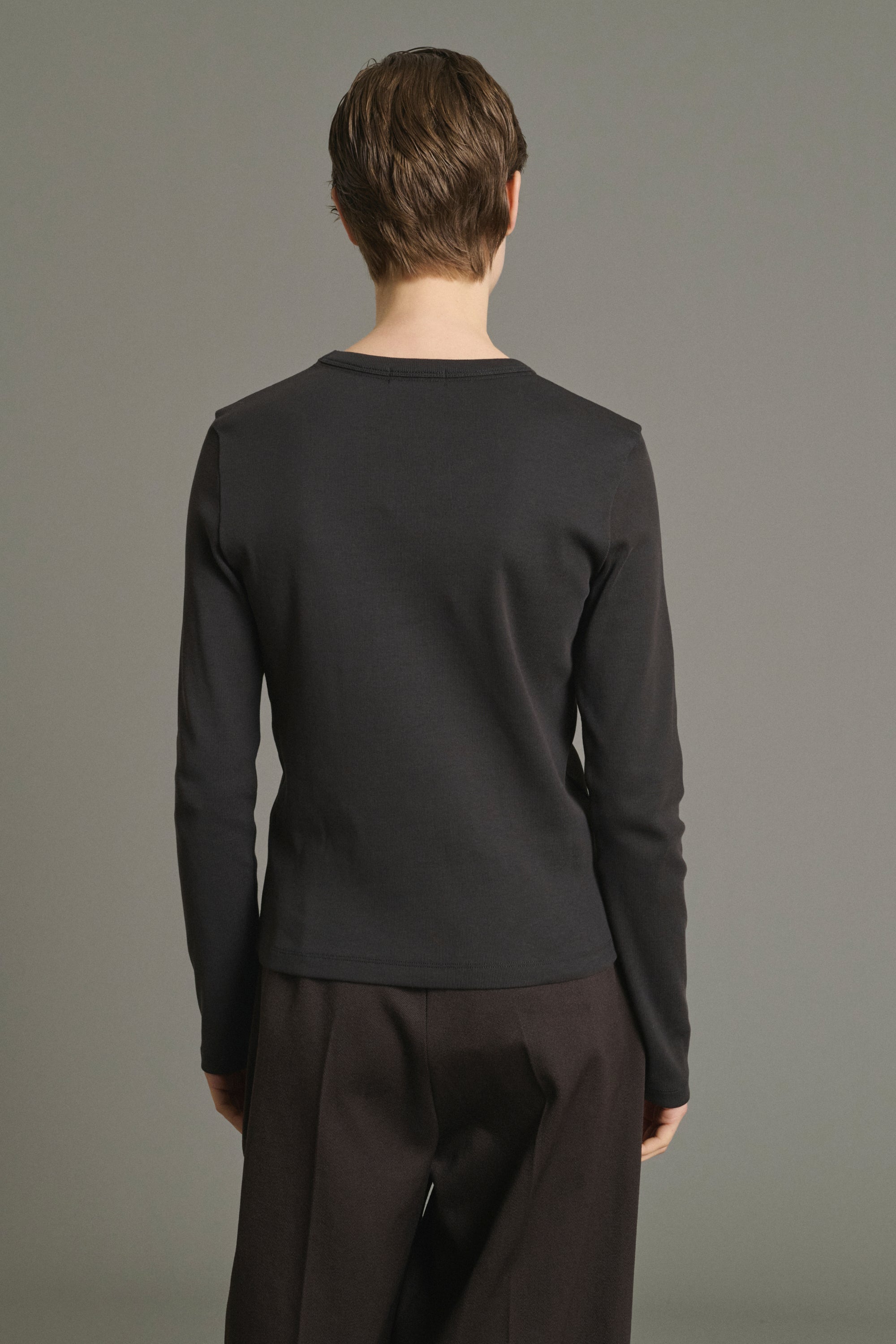 T-shirt FLAVIE Charcoal