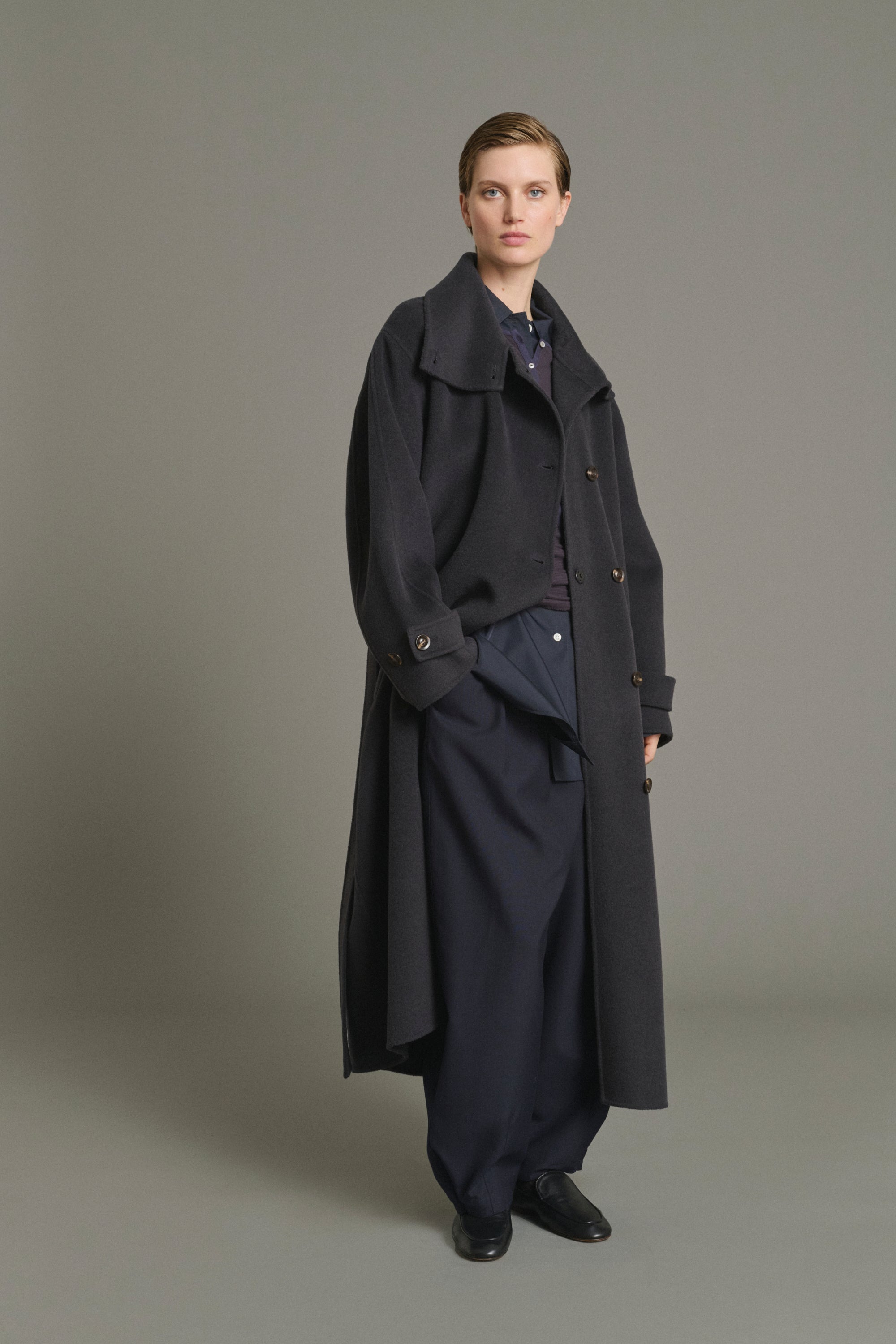 Coat JAMES Charcoal