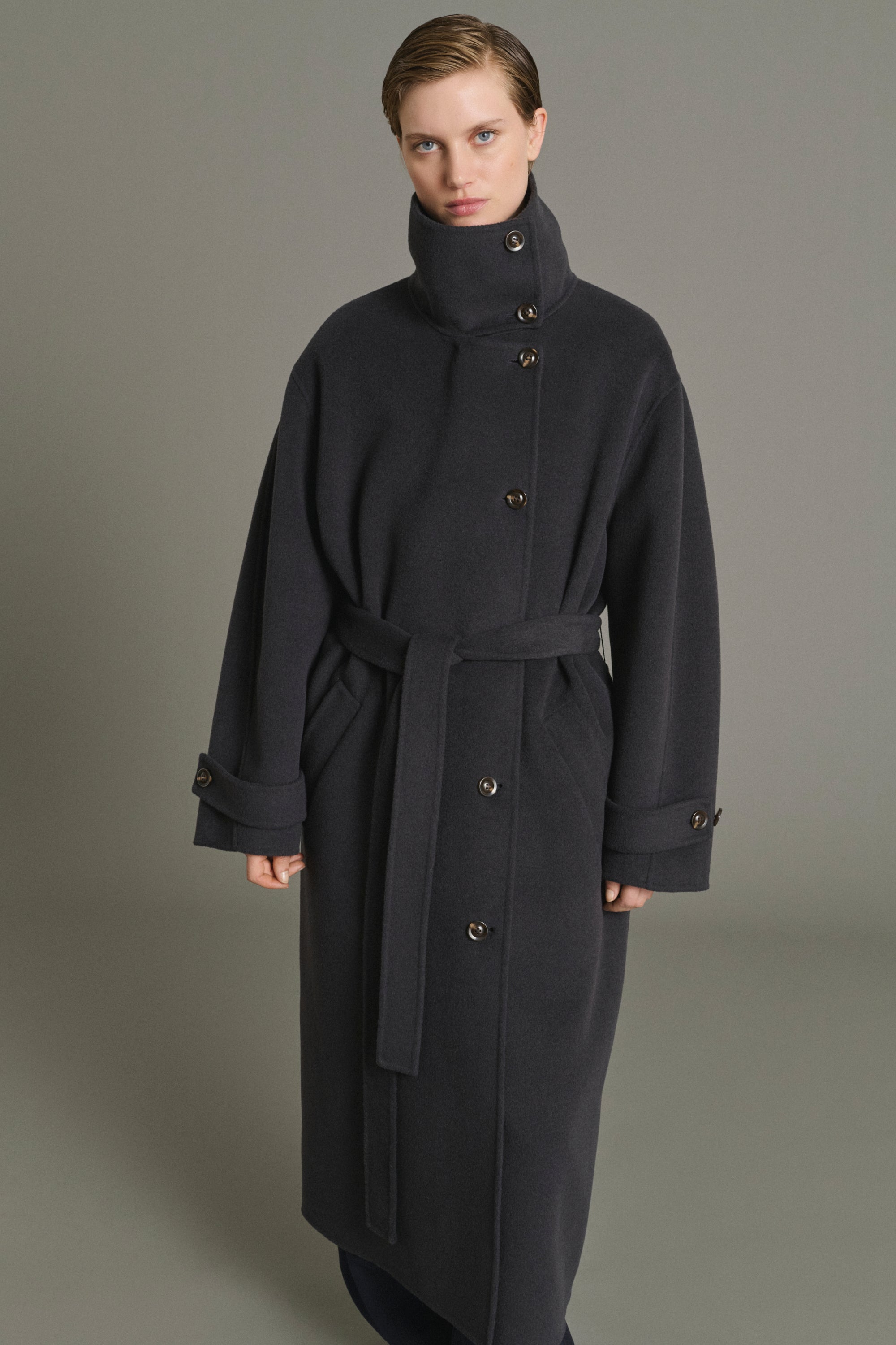 Coat JAMES Charcoal