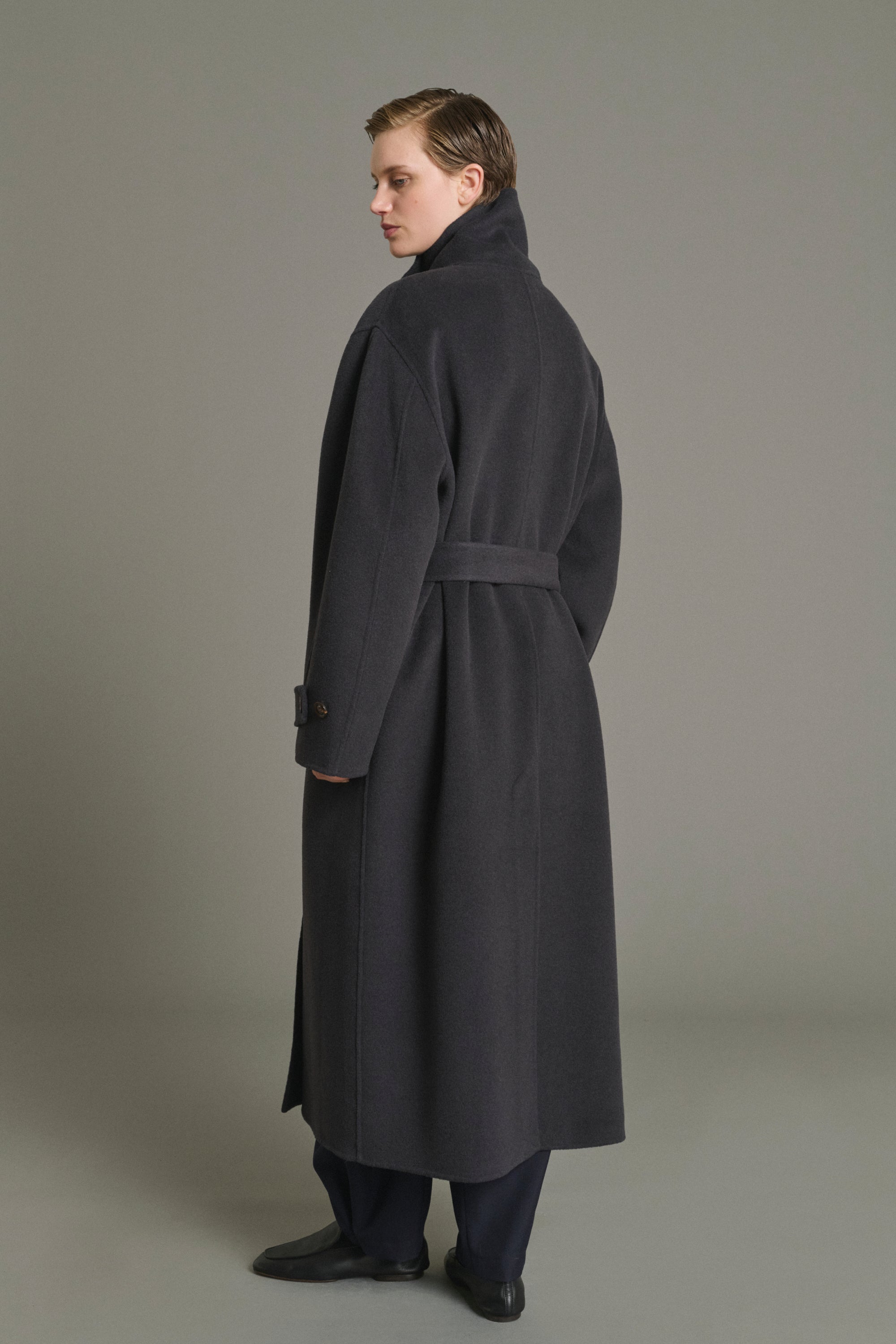Coat JAMES Charcoal