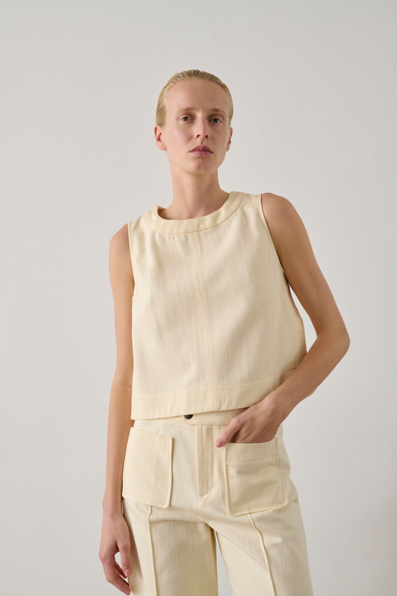 LOIR paris】24SS Top Capucine Ecru 36m 【公式通販】