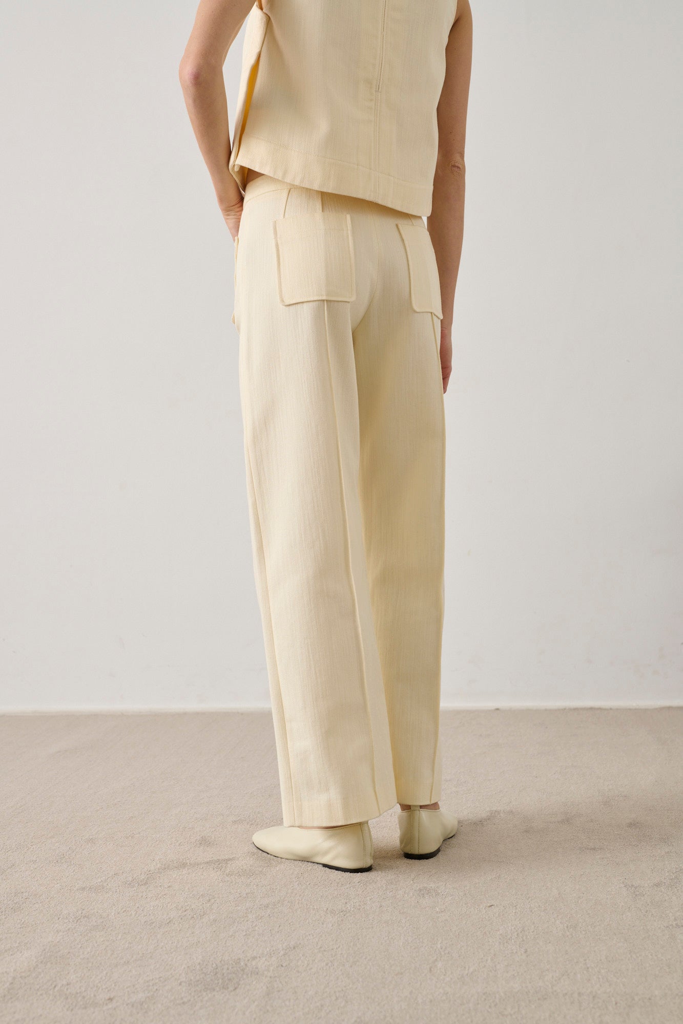 Trousers HARRY Ecru
