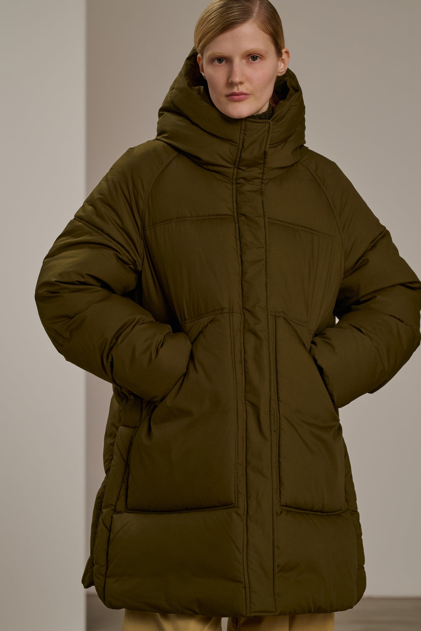 Christine Laure Doudoune Vert Sapin Vetement Femme Quelle Couleur