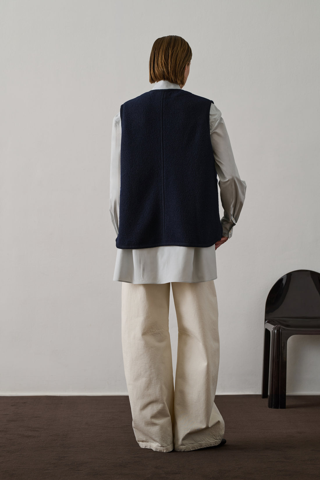 Veste Chicago - Navy - Laine - Femme