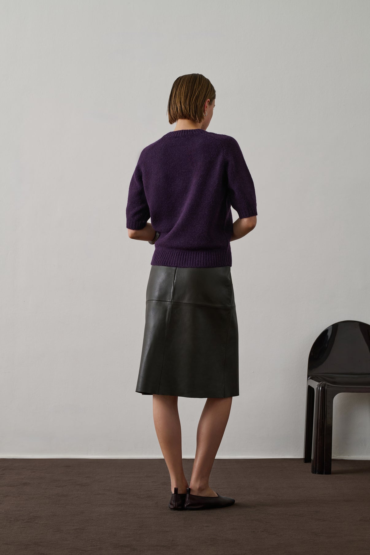 Pull Betina - Violet - Femme vue 3
