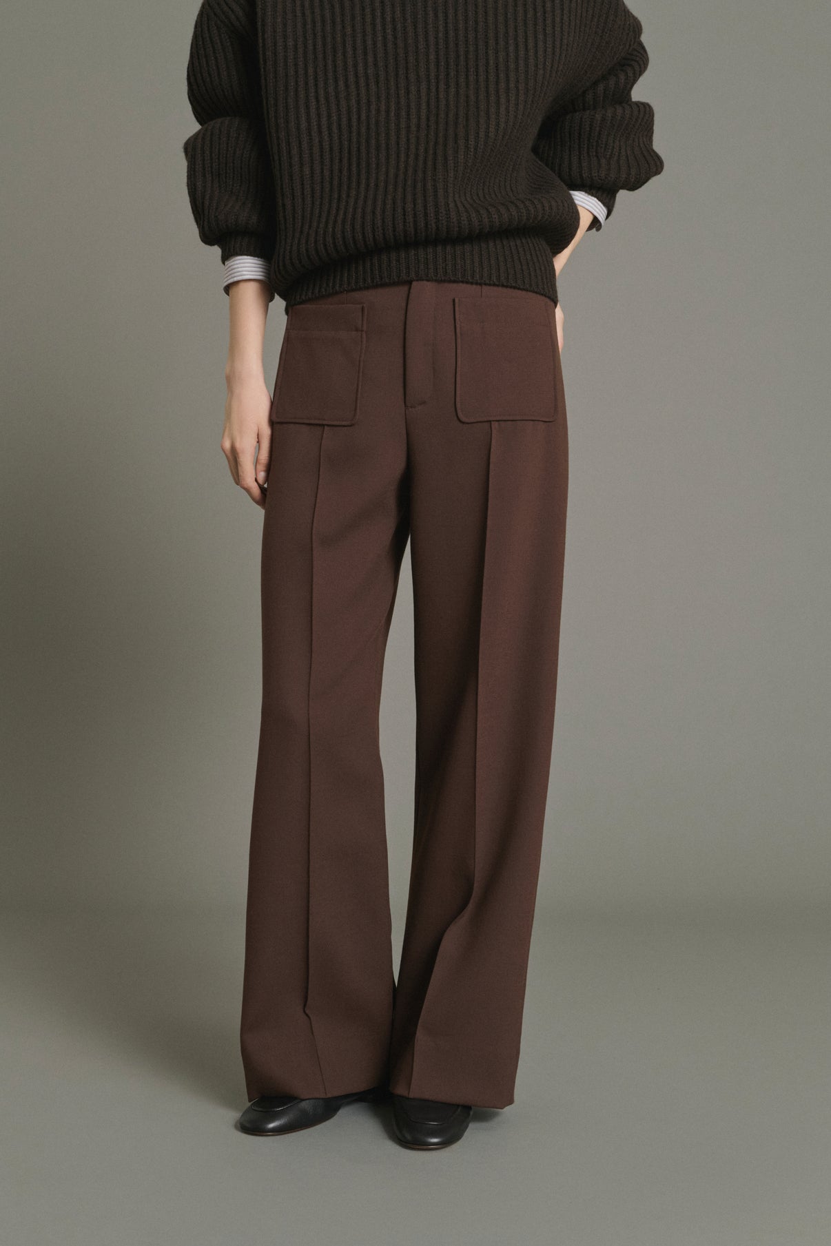 Pantalon Harry - Marron - Femme vue 3