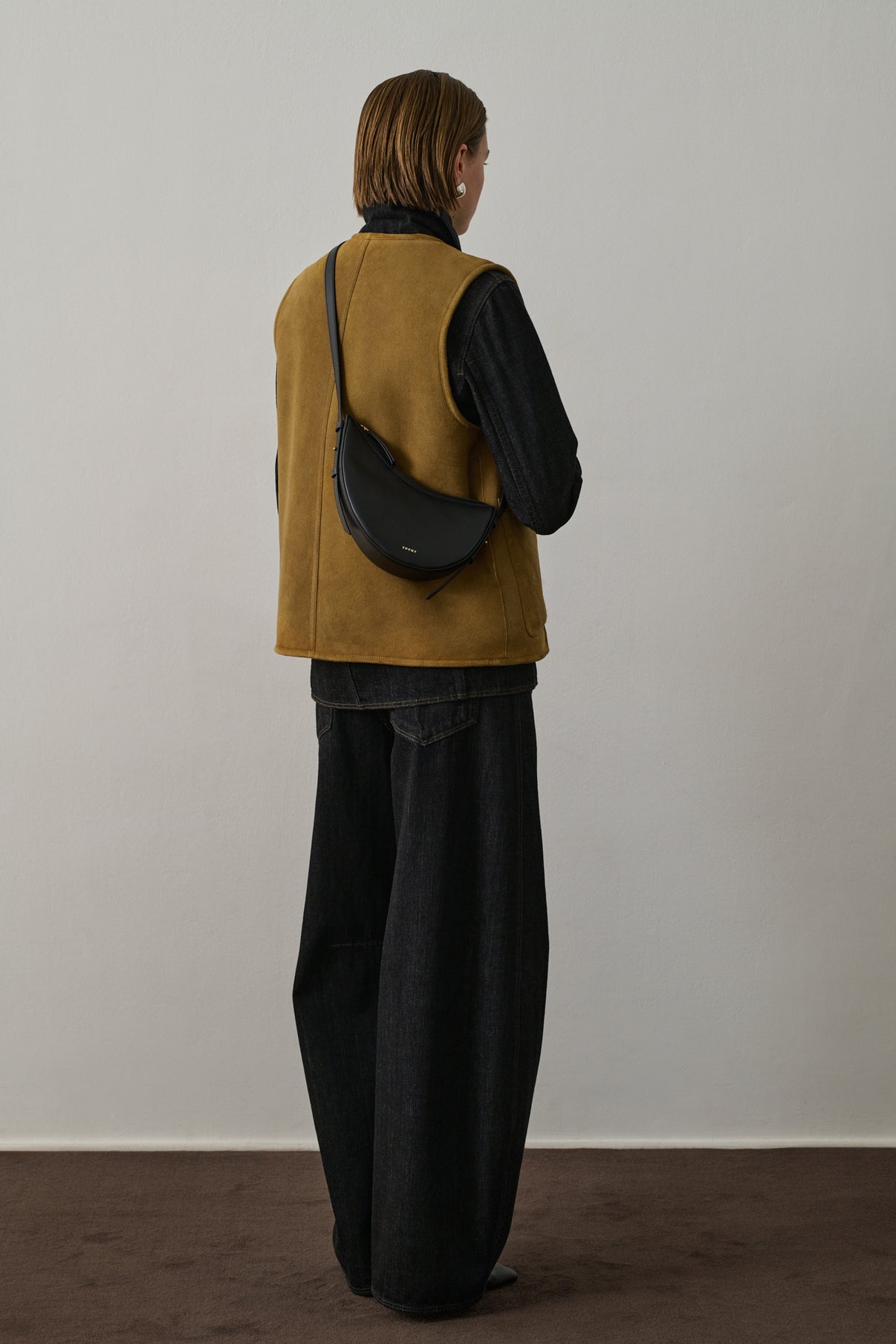 Sac Wino Mini - Noir - Cuir - Femme vue 2