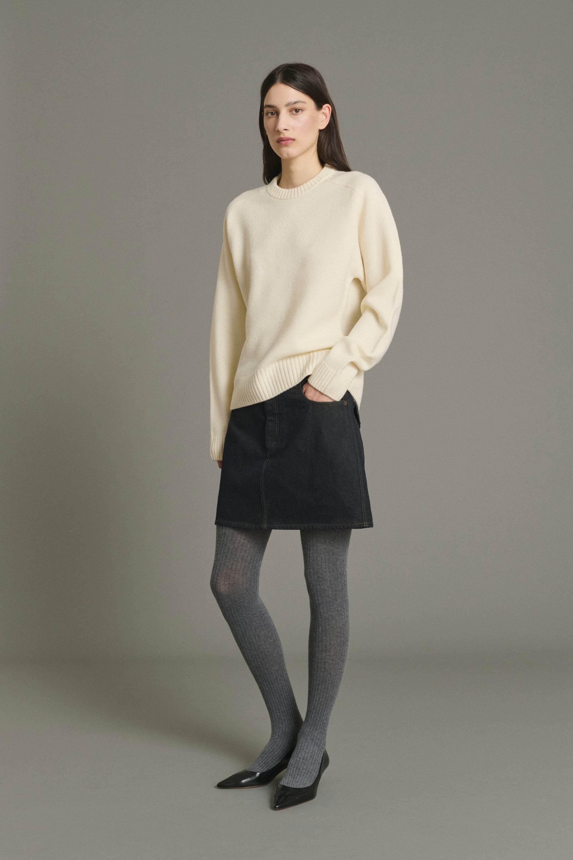 Skirt LACY Black