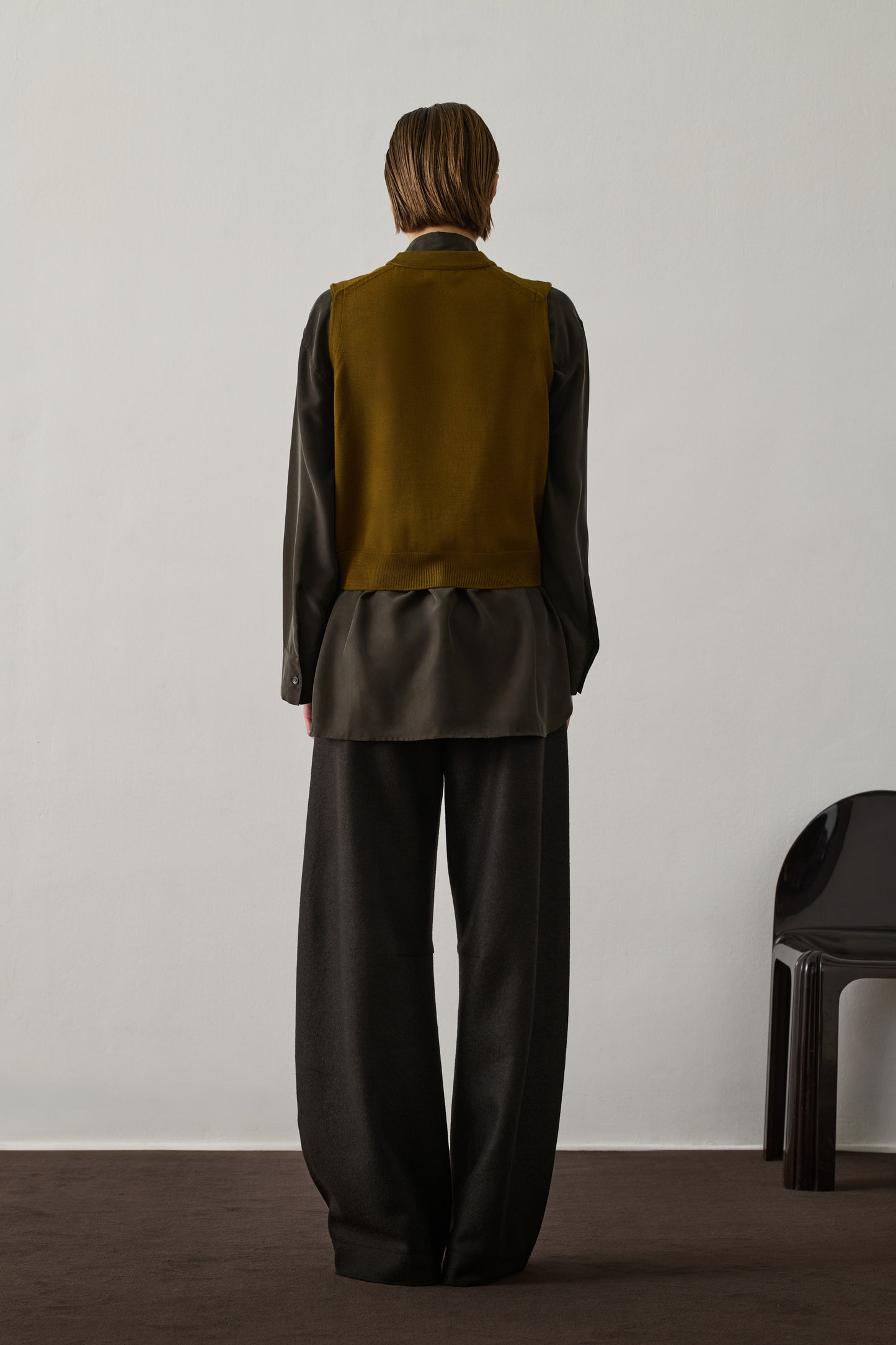 Cardigan Chiara - Bronze - Laine - Femme