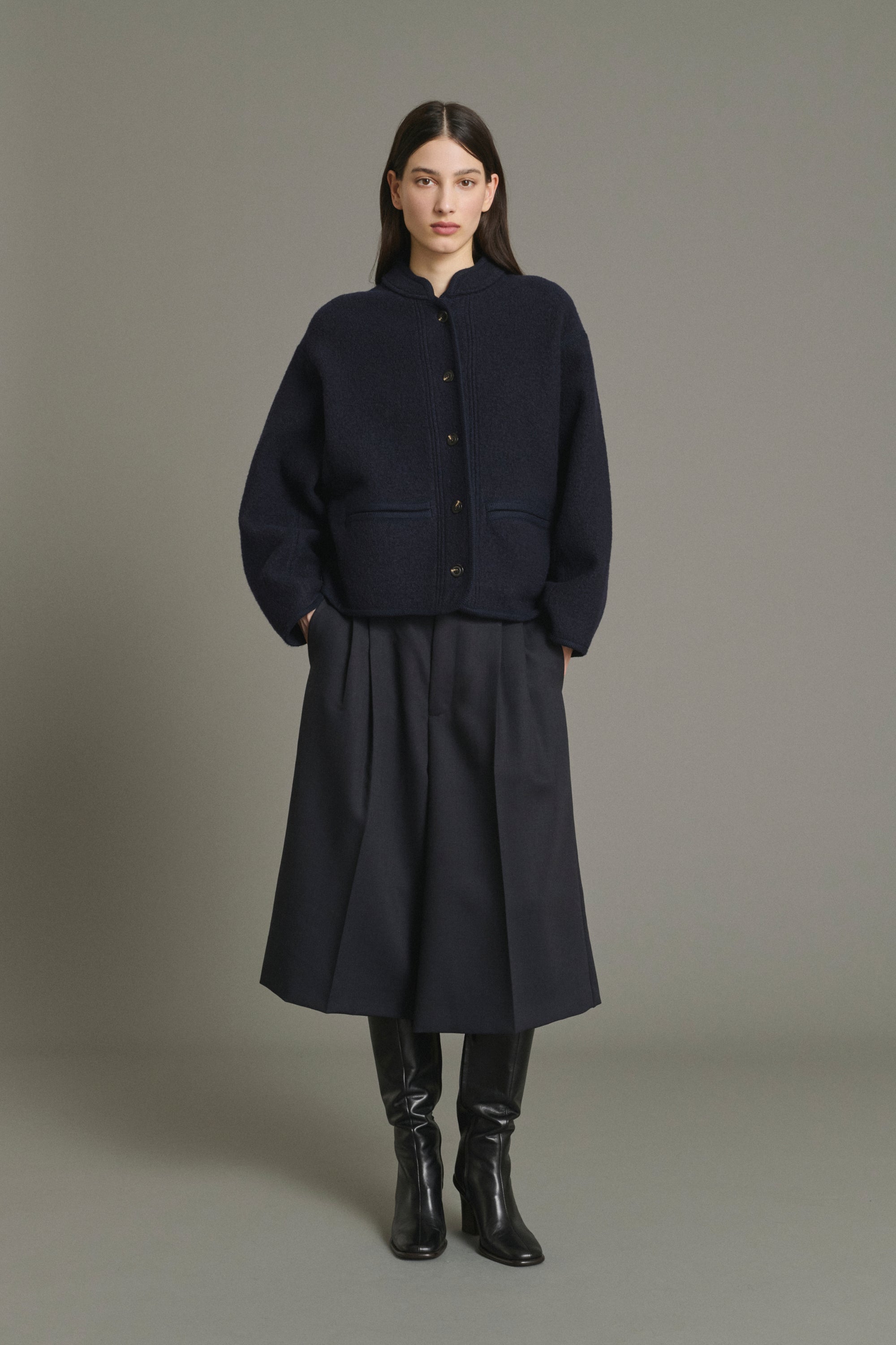 Jacket OLYMPE Navy