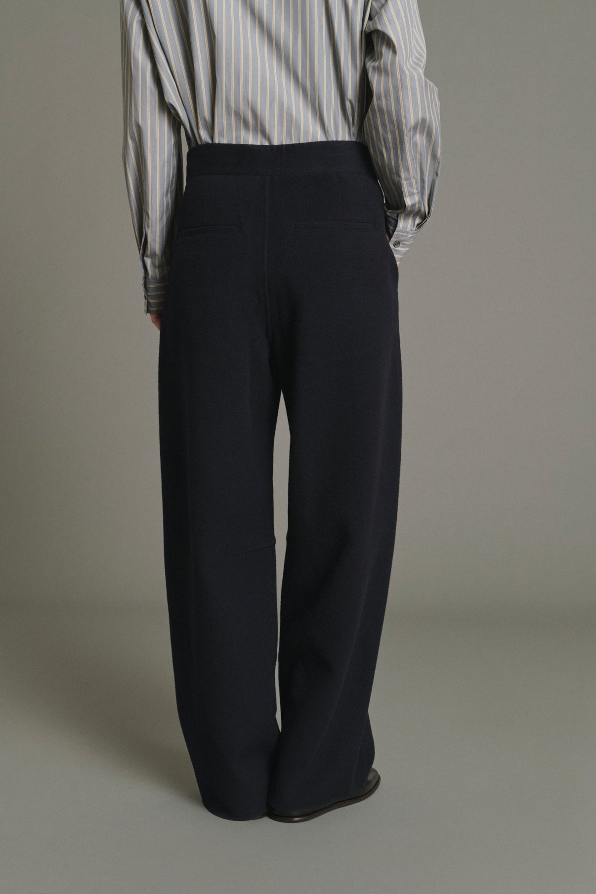 Pantalón Hawk - Deep Navy - Lana - Mujer vue 3