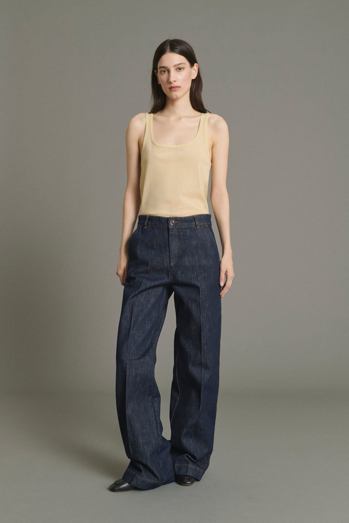 Jean California - Brut Denim Évasé Femme - Soeur vue 5