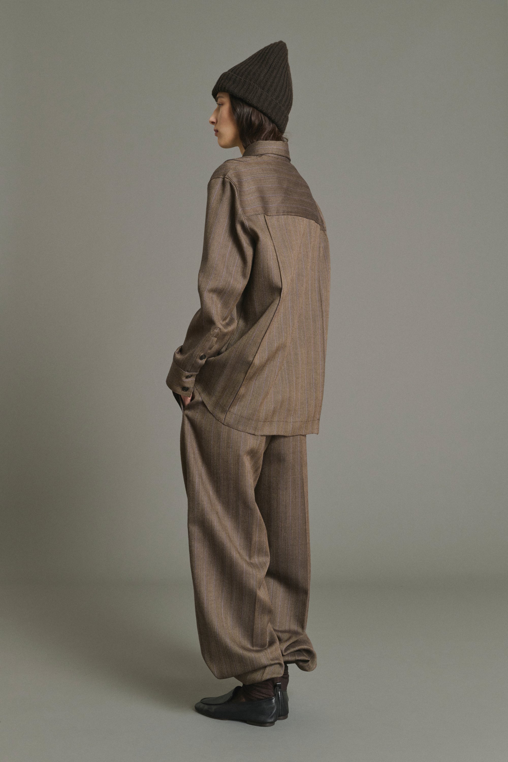 Shirt LISBONNE Brown/PARME