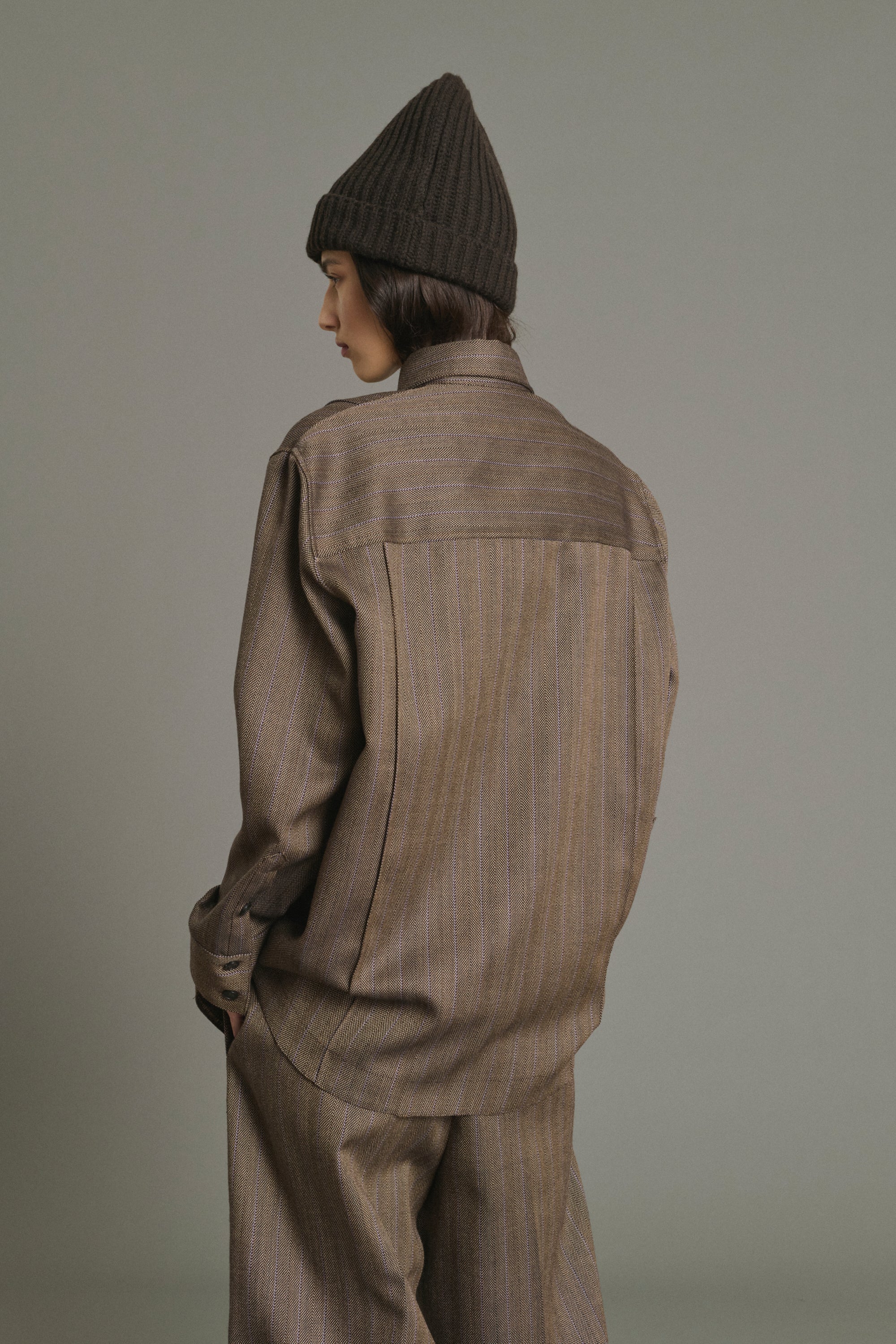 Shirt LISBONNE Brown/PARME