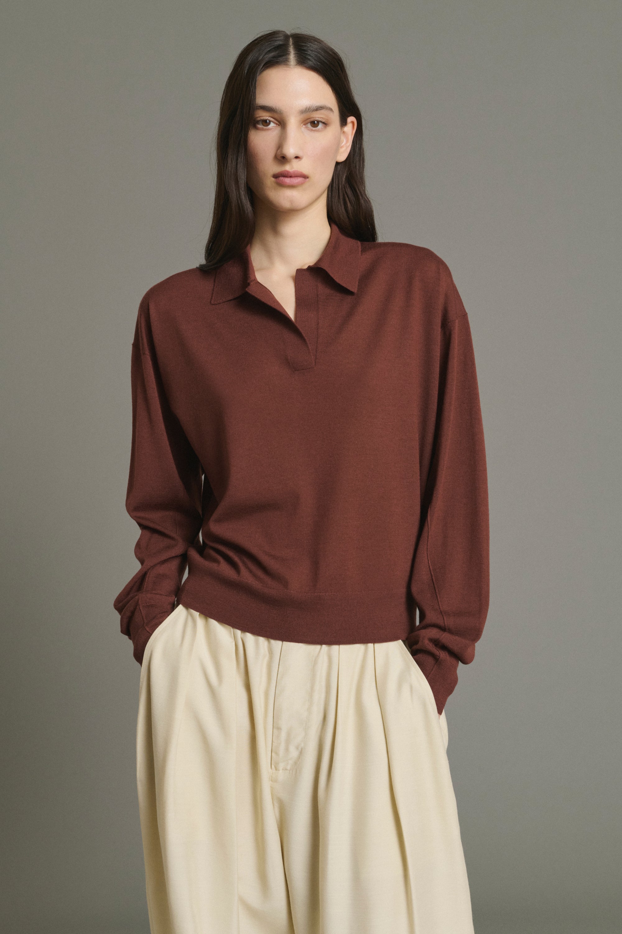 Sweater FLEMING ACAJOU