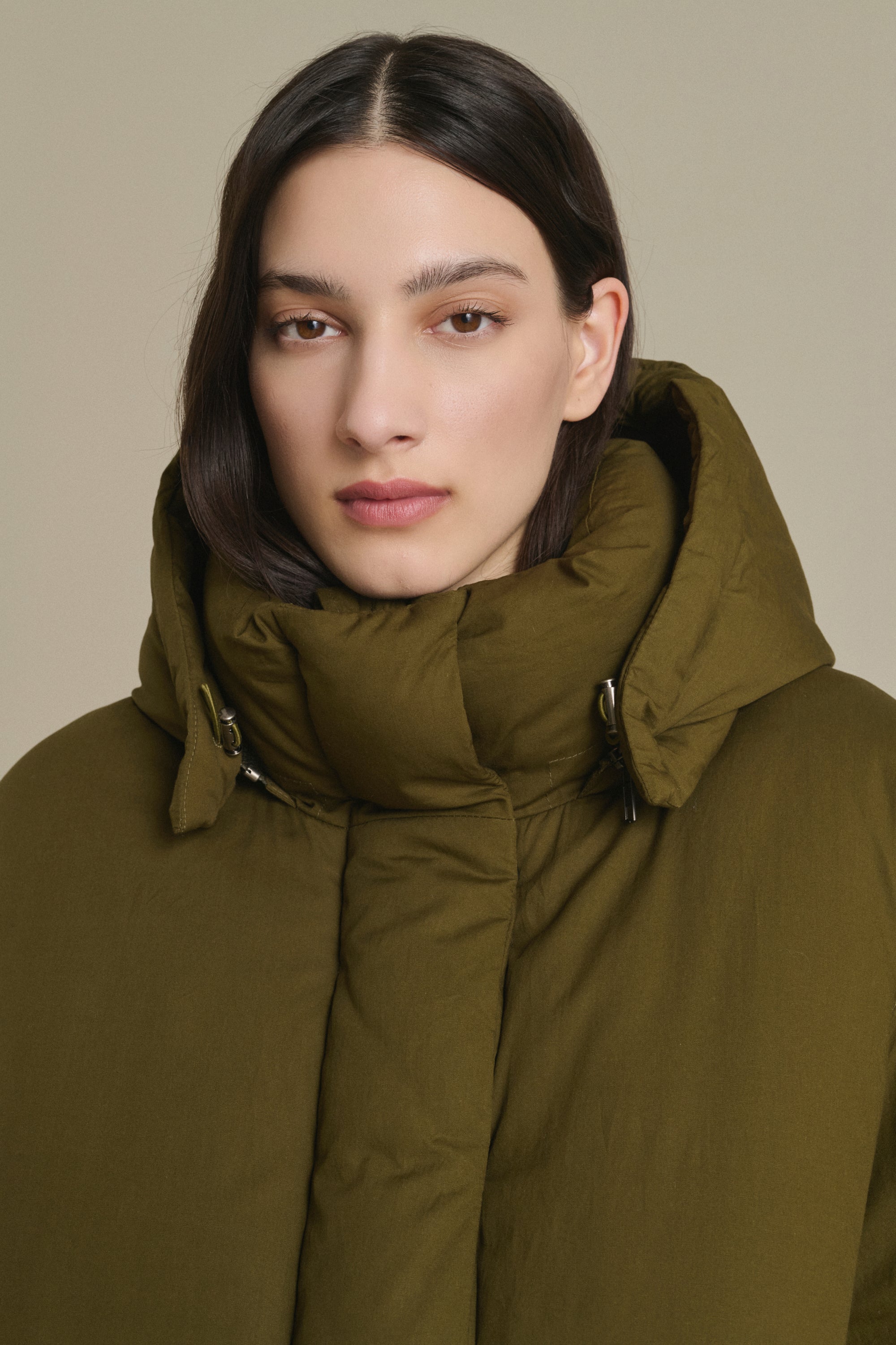 Puffer Jacket JAVA Khaki