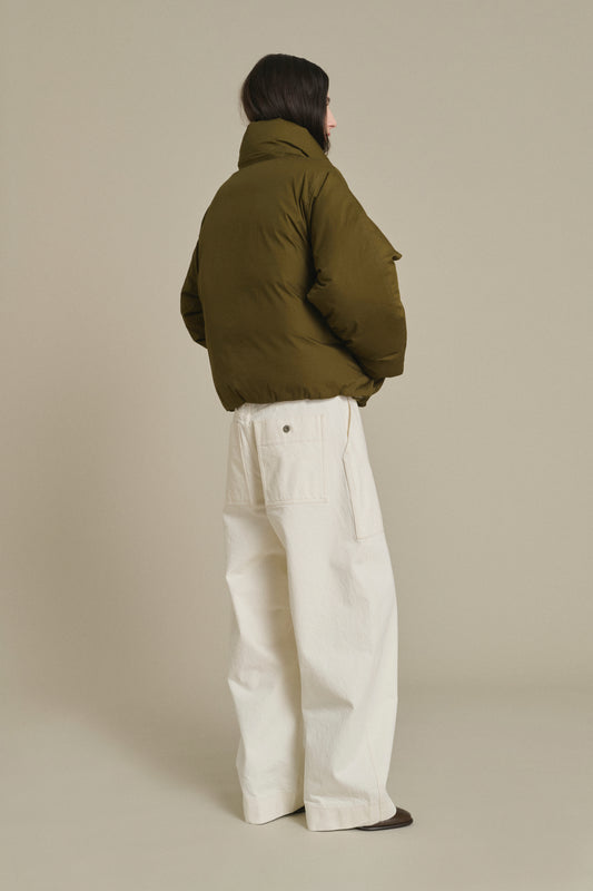 Doudoune Java - Kaki - Coton - Femme
