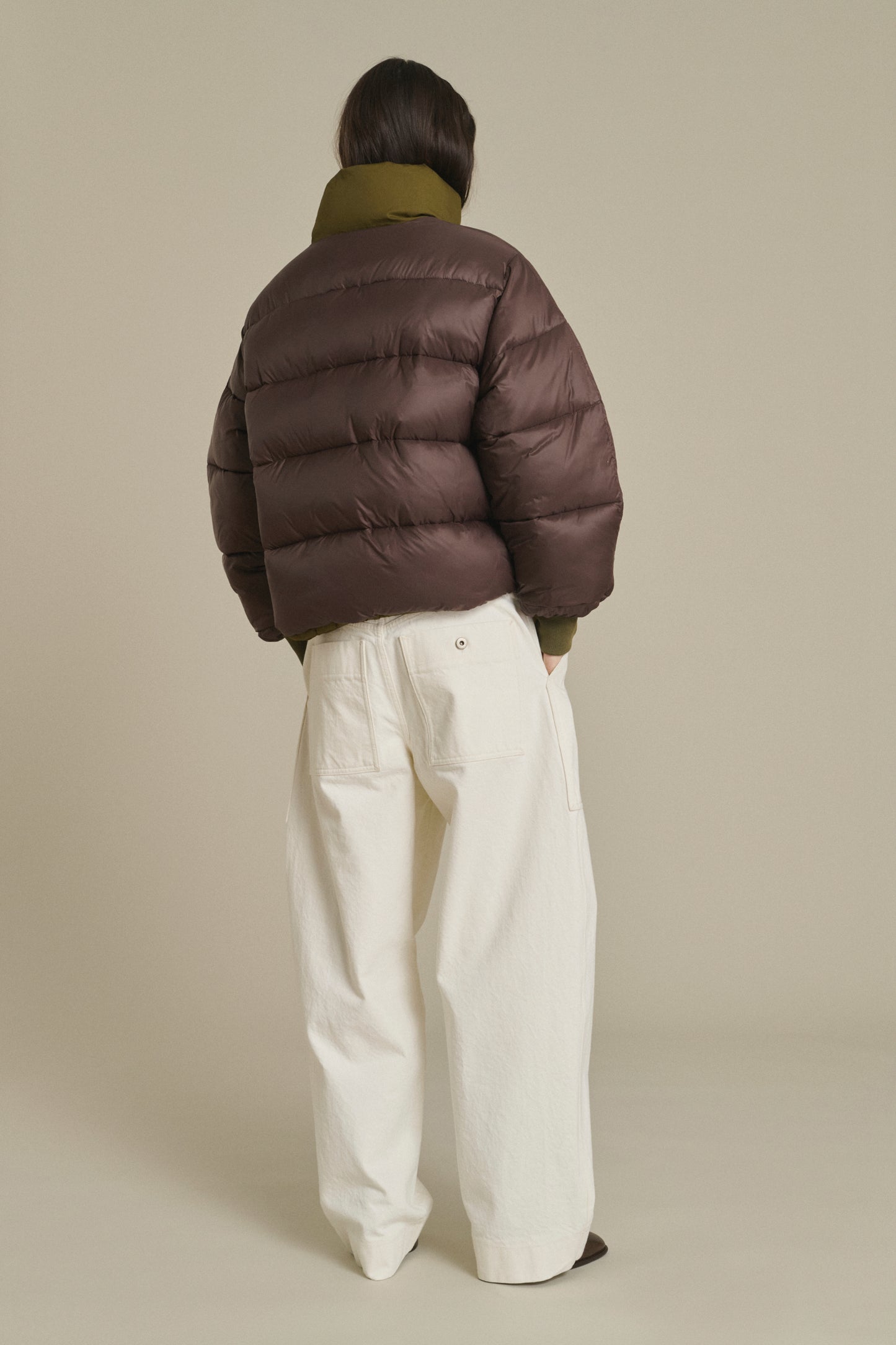 Java puffer jacket - Khaki - Cotton - Women