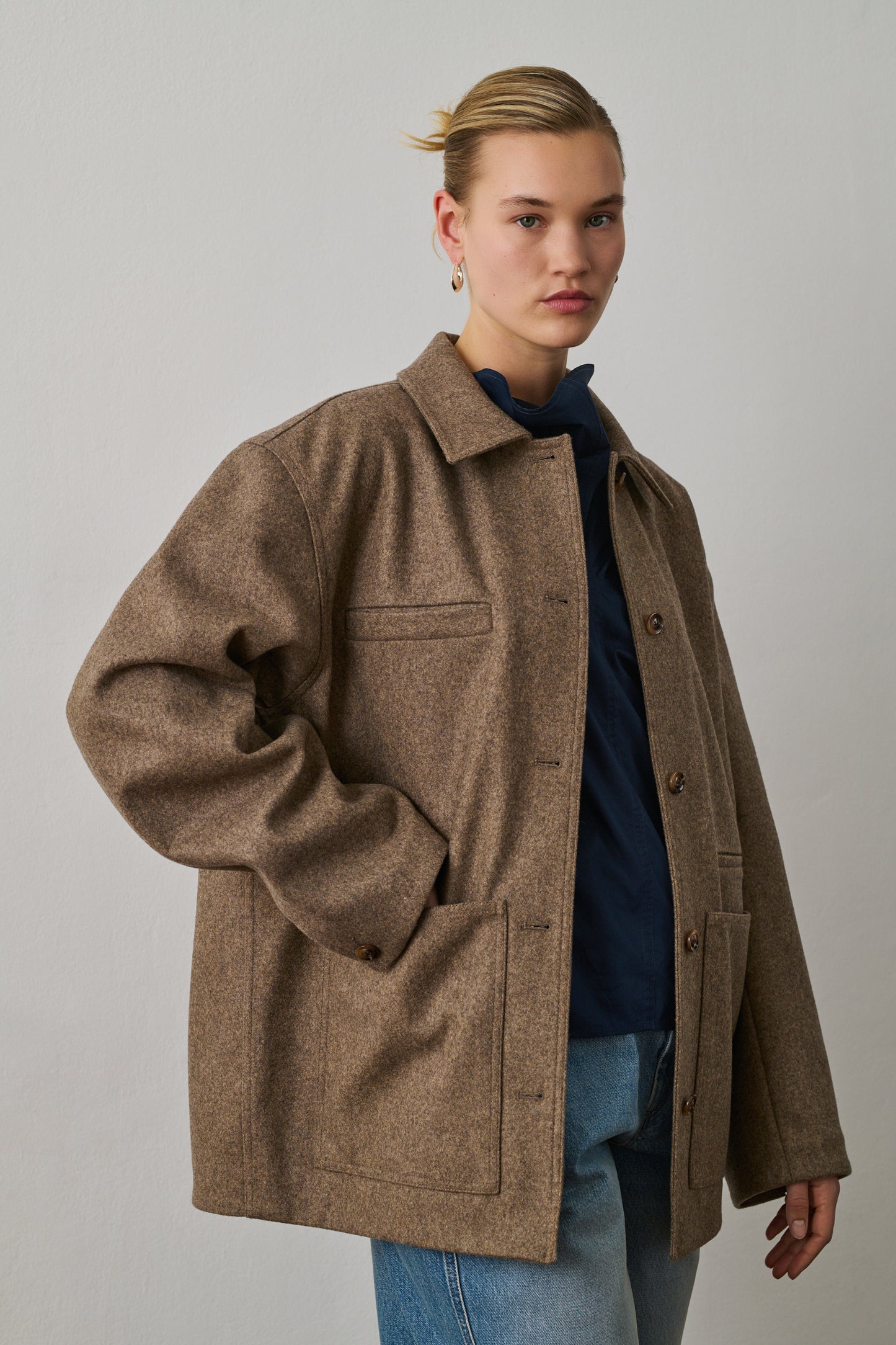 Veste Domingo - Chataîgne - Laine - Femme