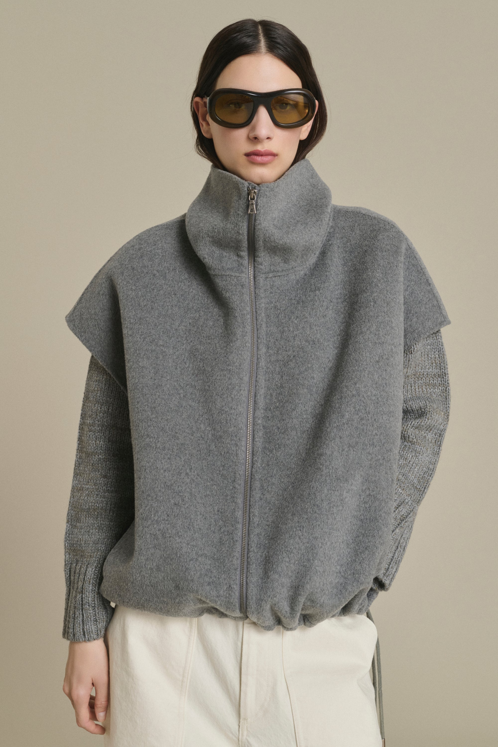 Jacket JUNO Light Gray