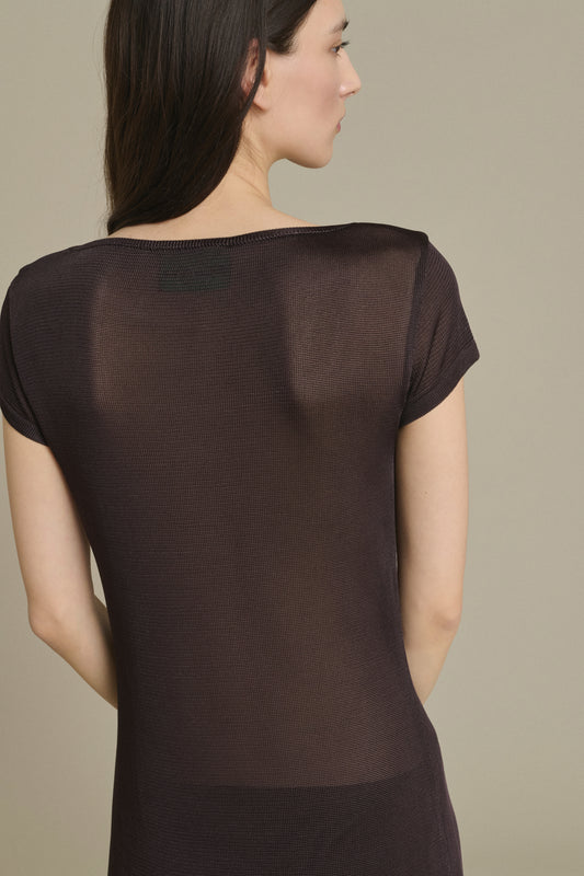 Robe Ornella longue moka fendue Soeur & TL180 - Soeur