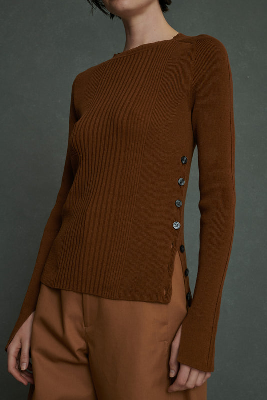 Pull Andree - Havane - Femme