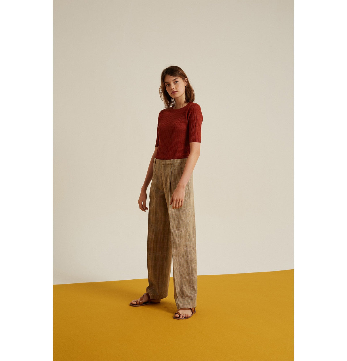 BEIGE Jumper DELON vue 2