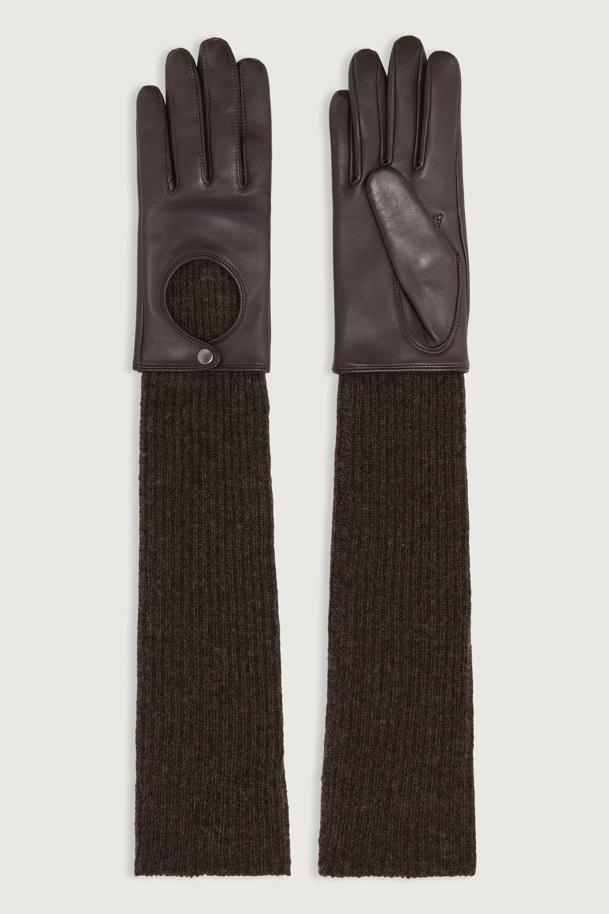 Gloves JIMMY Dark Brown