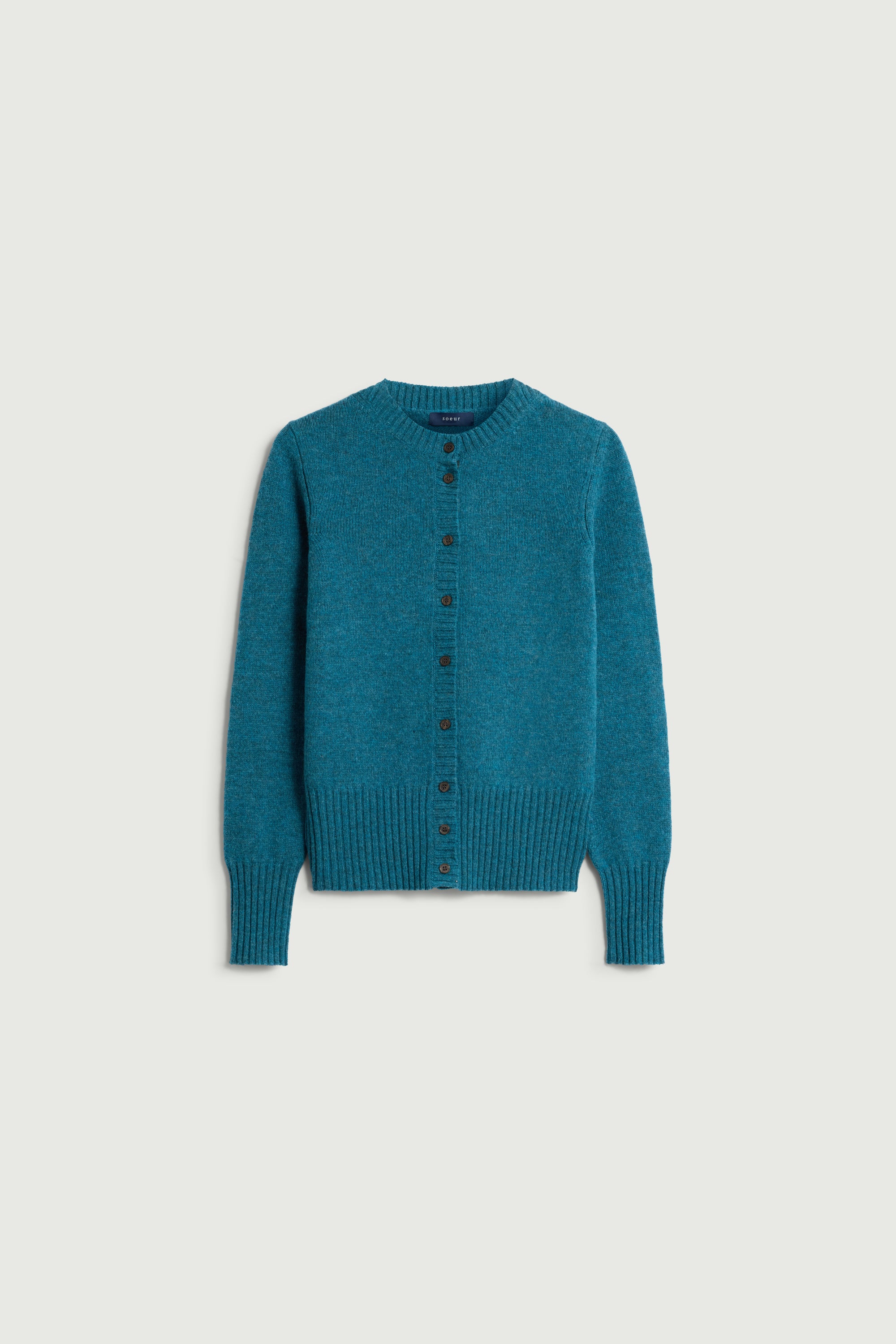 Cardigan FUGU Persian Blue