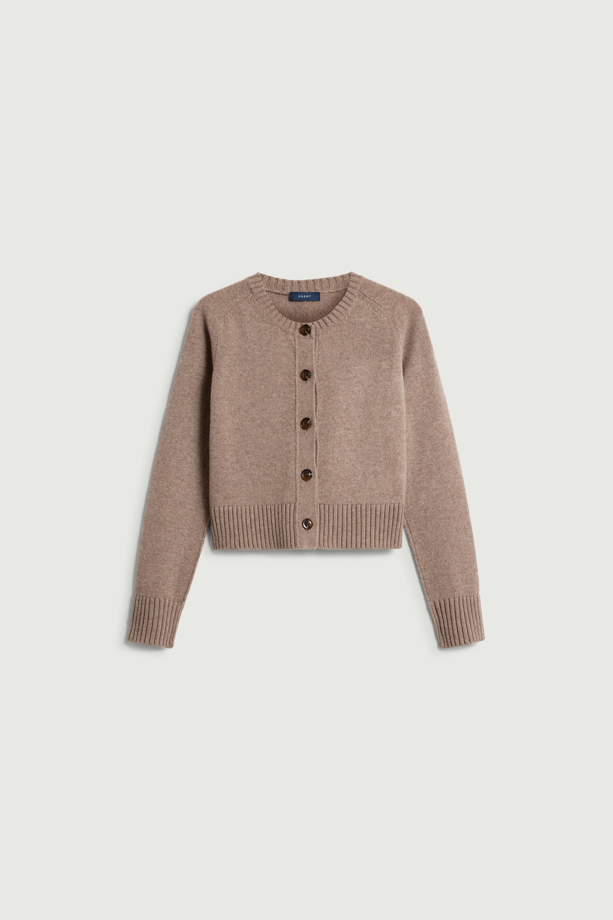 Cardigan VIRGINIA Heather Beige