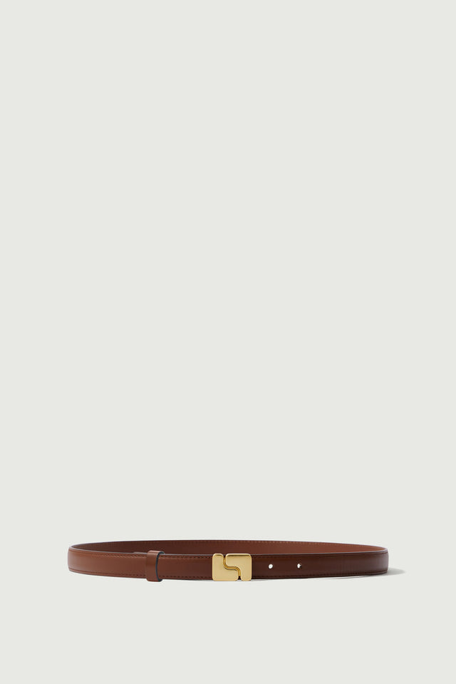 Ceinture En Cuir Véritable Nocona Marron Cloutée - Taille 26, Jeunesse/enfants - Occasion Très Bon état