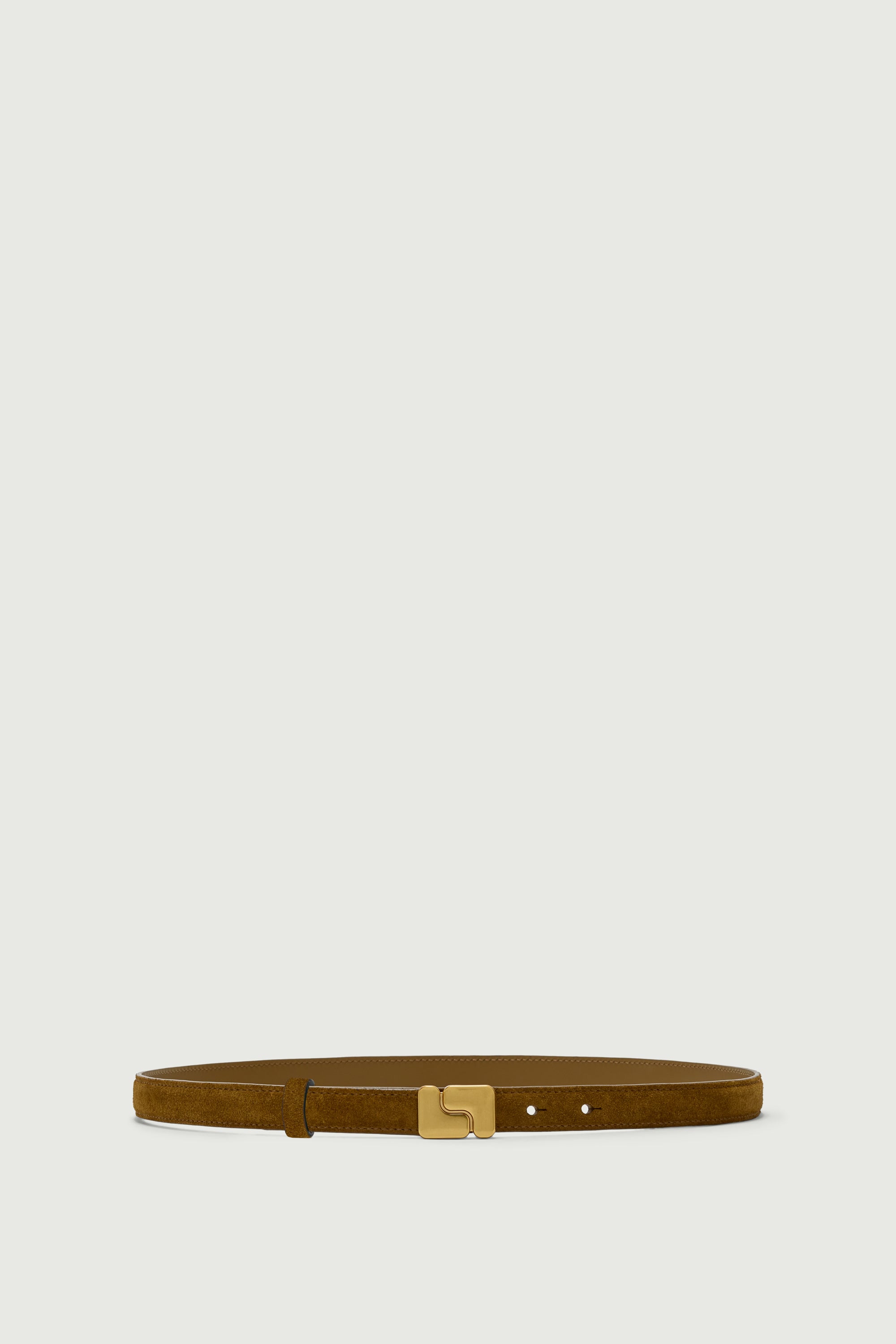 Belt NINON MINI Caramel Split Leather