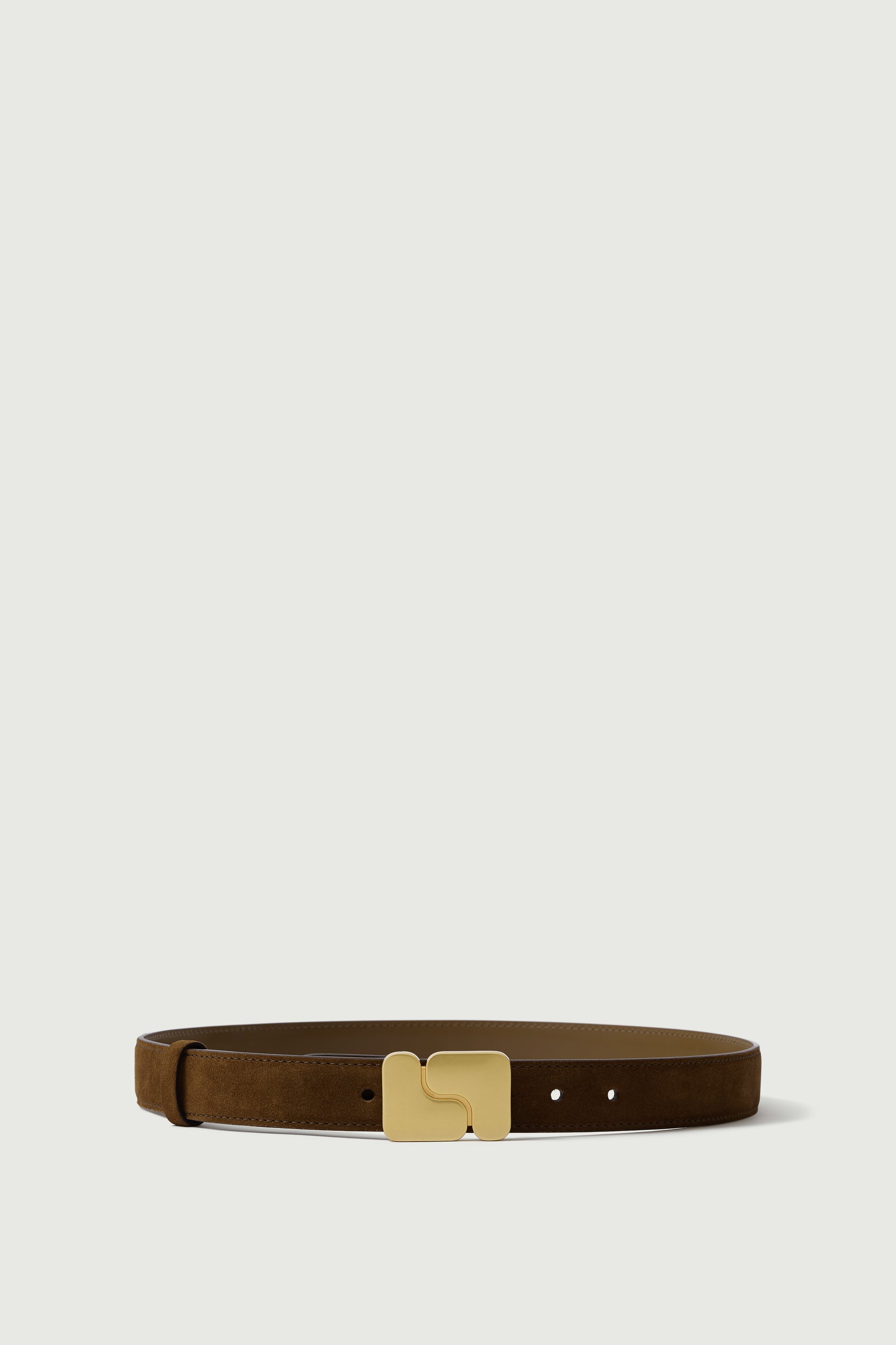 Belt NINON Caramel Split Leather