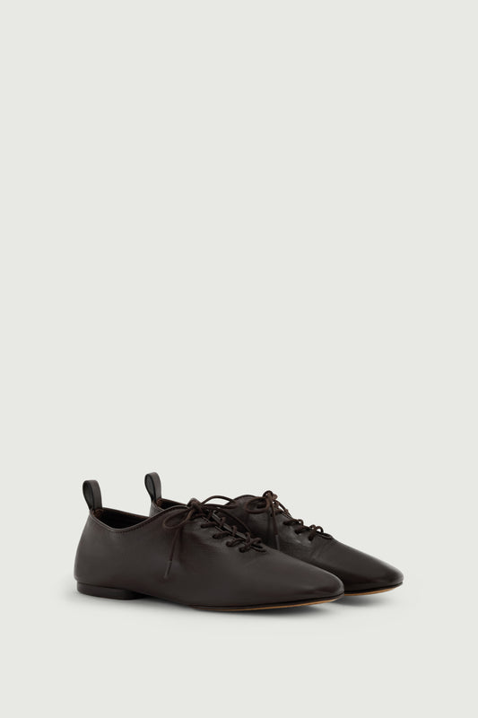 Derbies Orso - Marron Chaud - Cuir - Femme