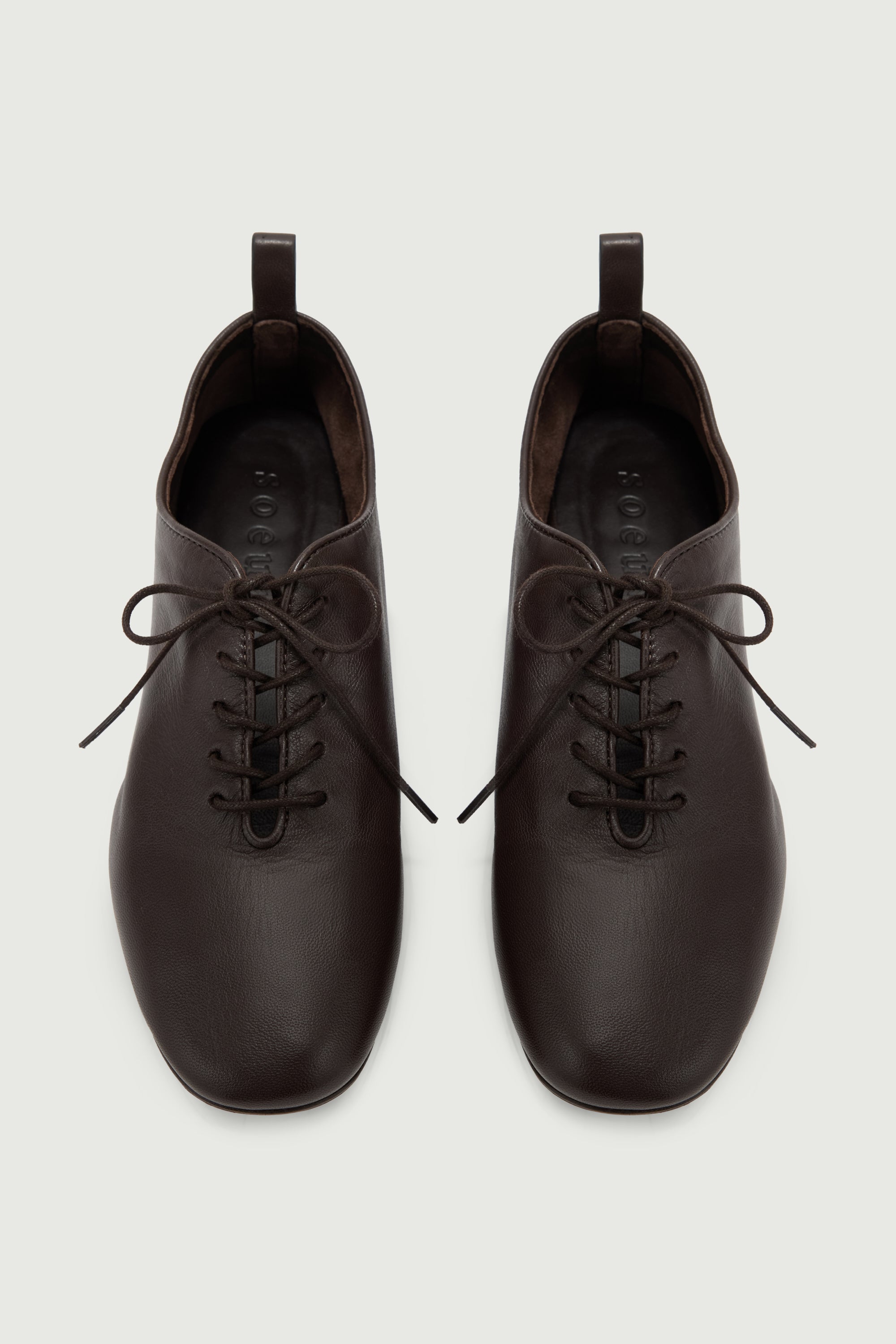 Derby Shoes ORSO Warm Brown