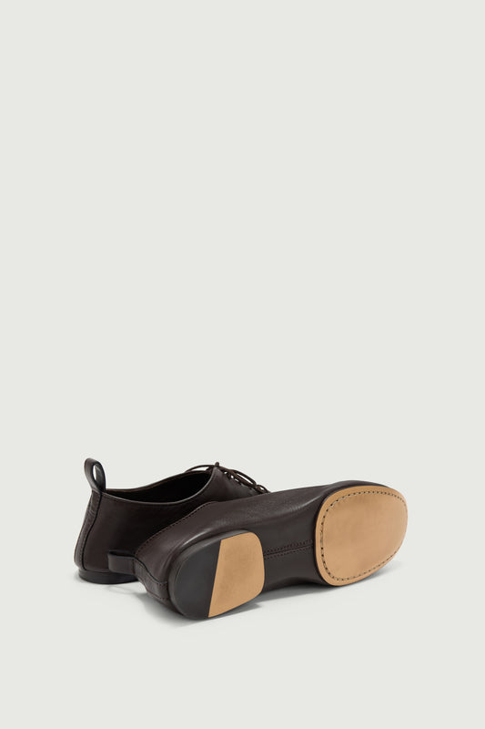 Derbies Orso - Marron Chaud - Cuir - Femme