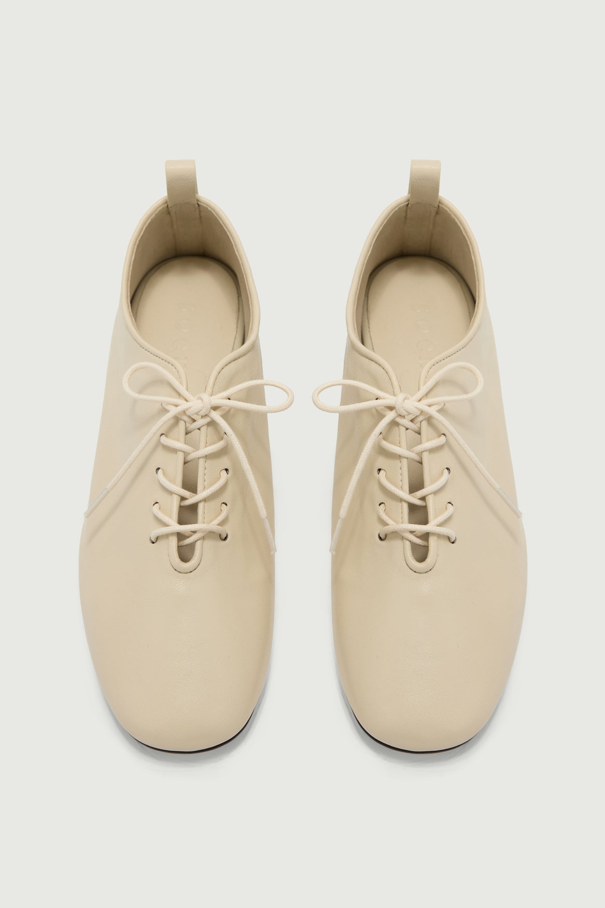 Derbies Orso - Marfil Cuero Suave Mujer - Soeur vue 5