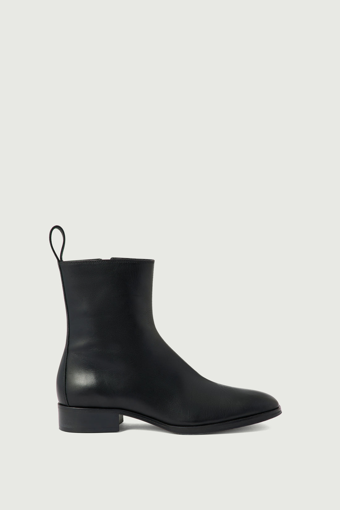 West Ankle Boots in Black Leather Soeur