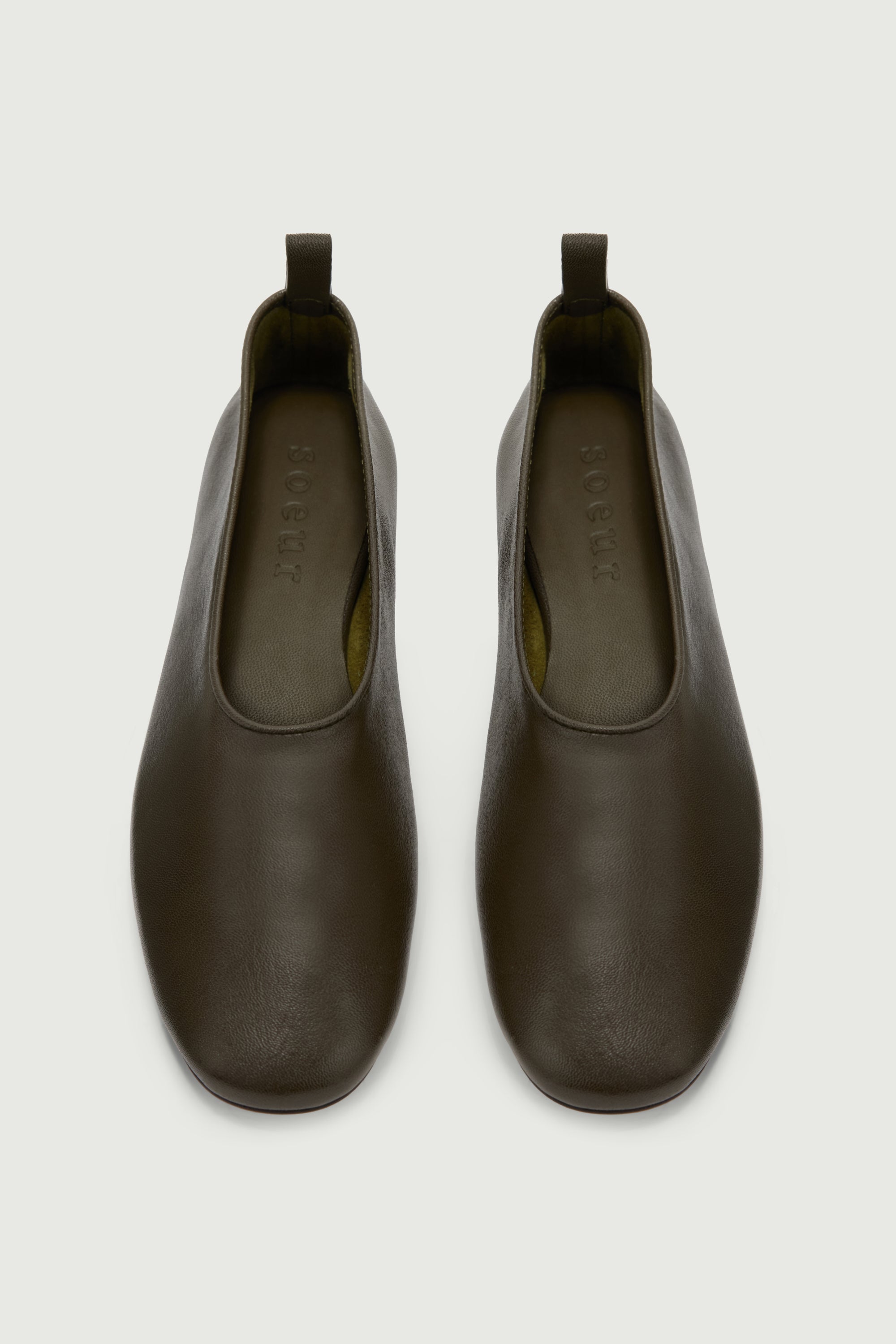 Ballet Flats BALA Khaki Dark