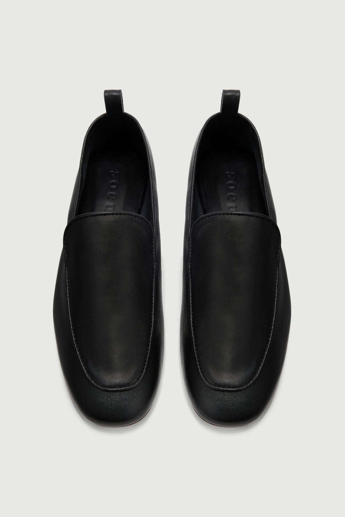 Mocassins Nine - Noir - Cuir - Femme vue 5