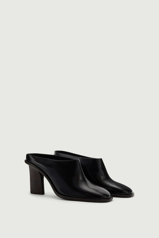Mules Elba - Noir - Cuir - Femme