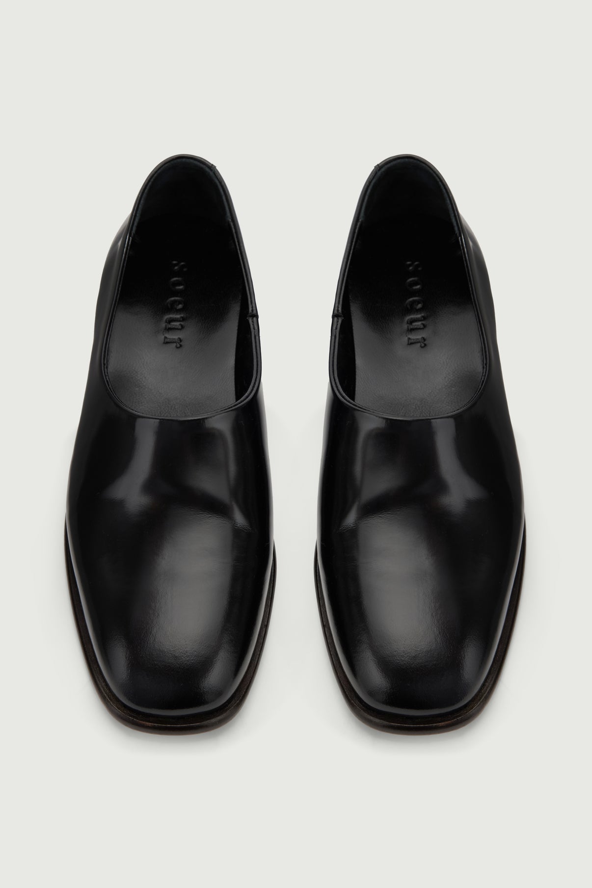 Mocassins Salina - Noir - Cuir - Femme vue 3