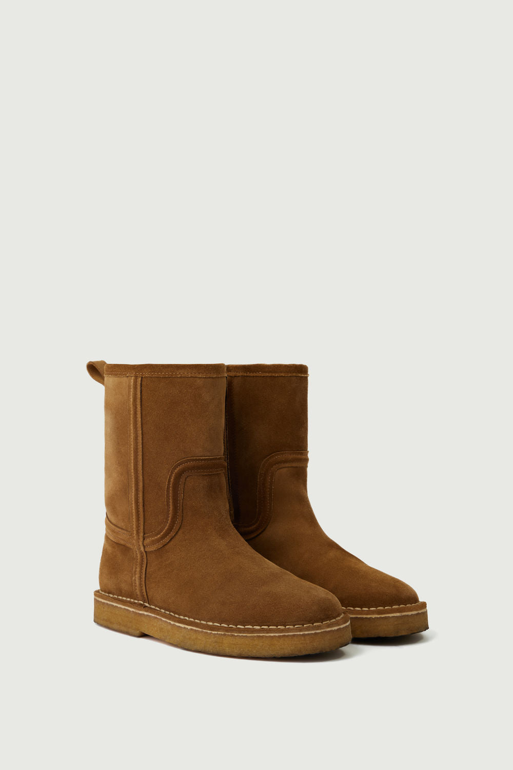 Bottines Texas - Miel - Cuir - Femme vue 3