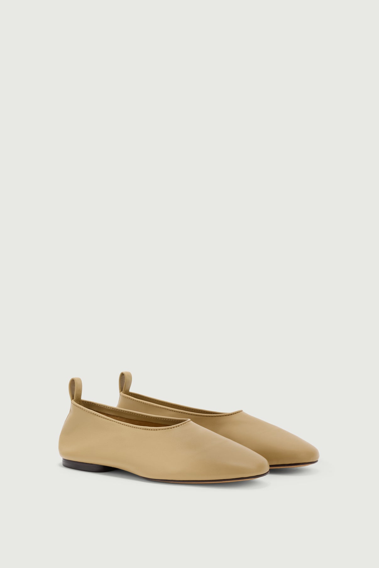 Ballerines Bala - Beige - Cuir - Femme vue 2