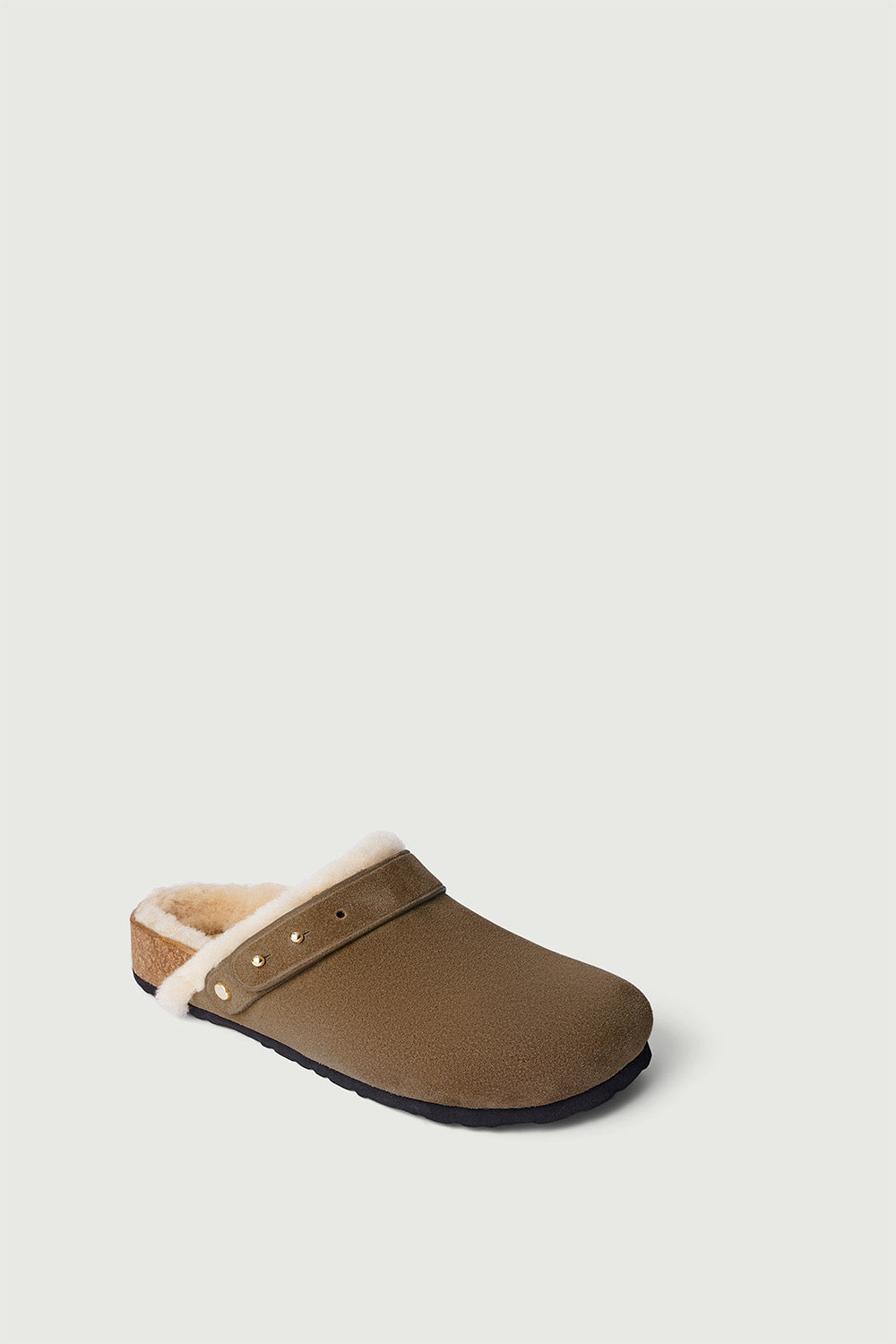 Sabots Sleepy - Miel - Cuir - Femme vue 2